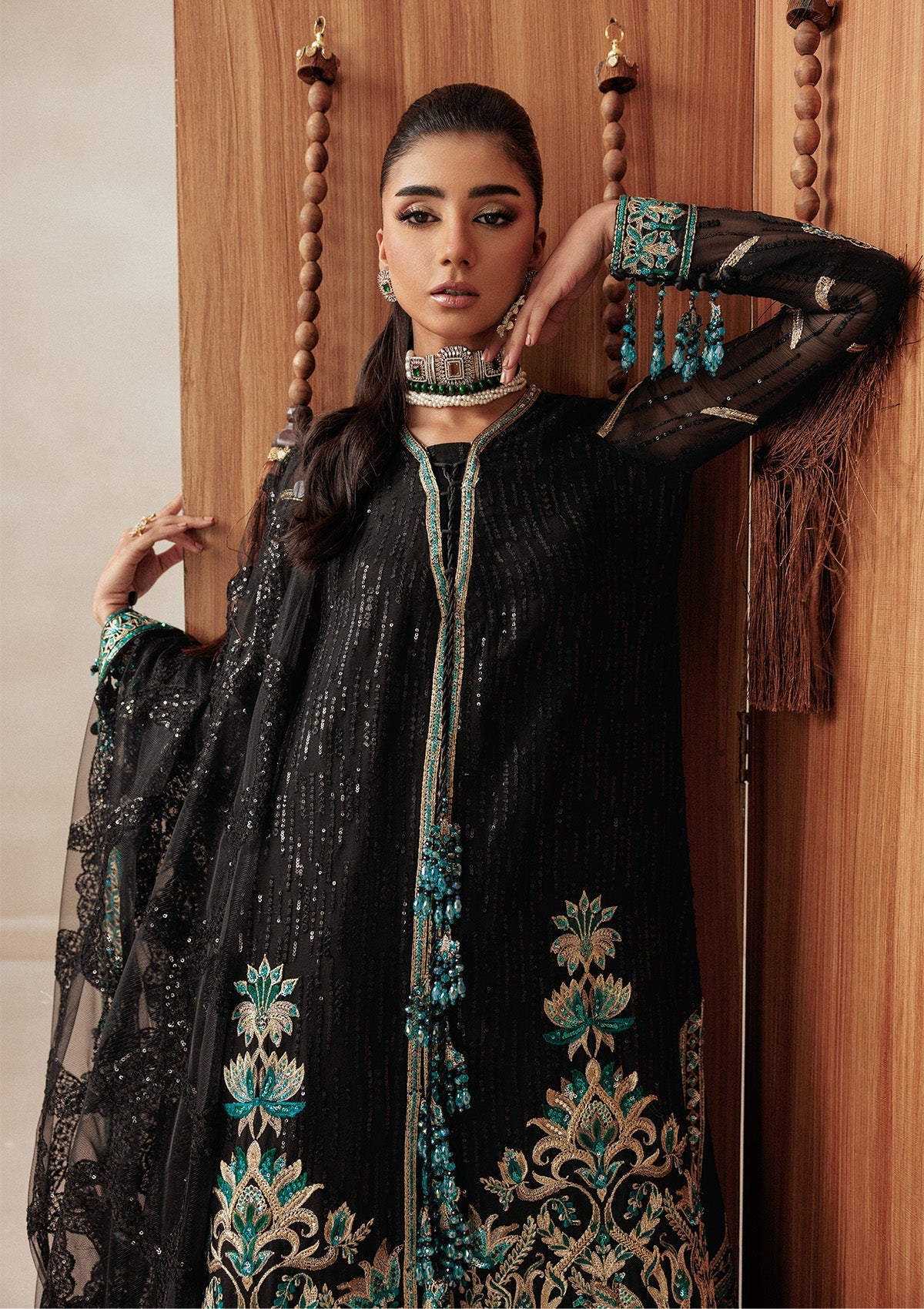 LOOK 05 | AIK Atelier | Aikshaam Volume 1 Formal Unstitched Collection 2026 