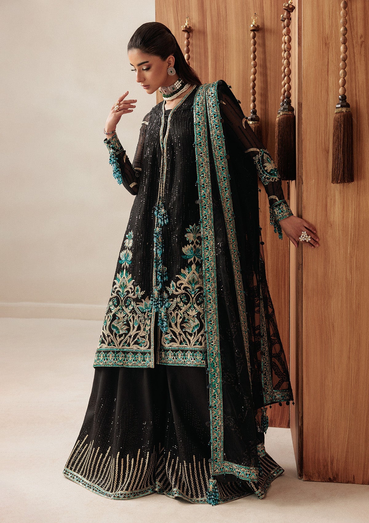 LOOK 05 | AIK Atelier | Aikshaam Volume 1 Formal Unstitched Collection 2026 