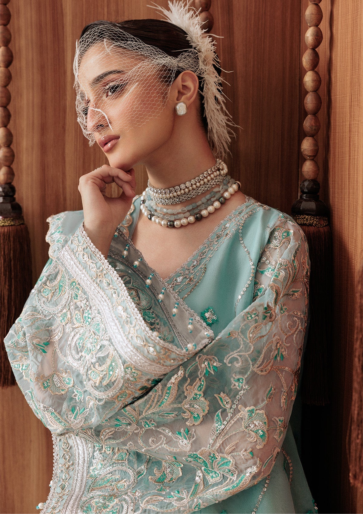 LOOK 06 | AIK Atelier | Aikshaam Volume 1 Formal Unstitched Collection 2026