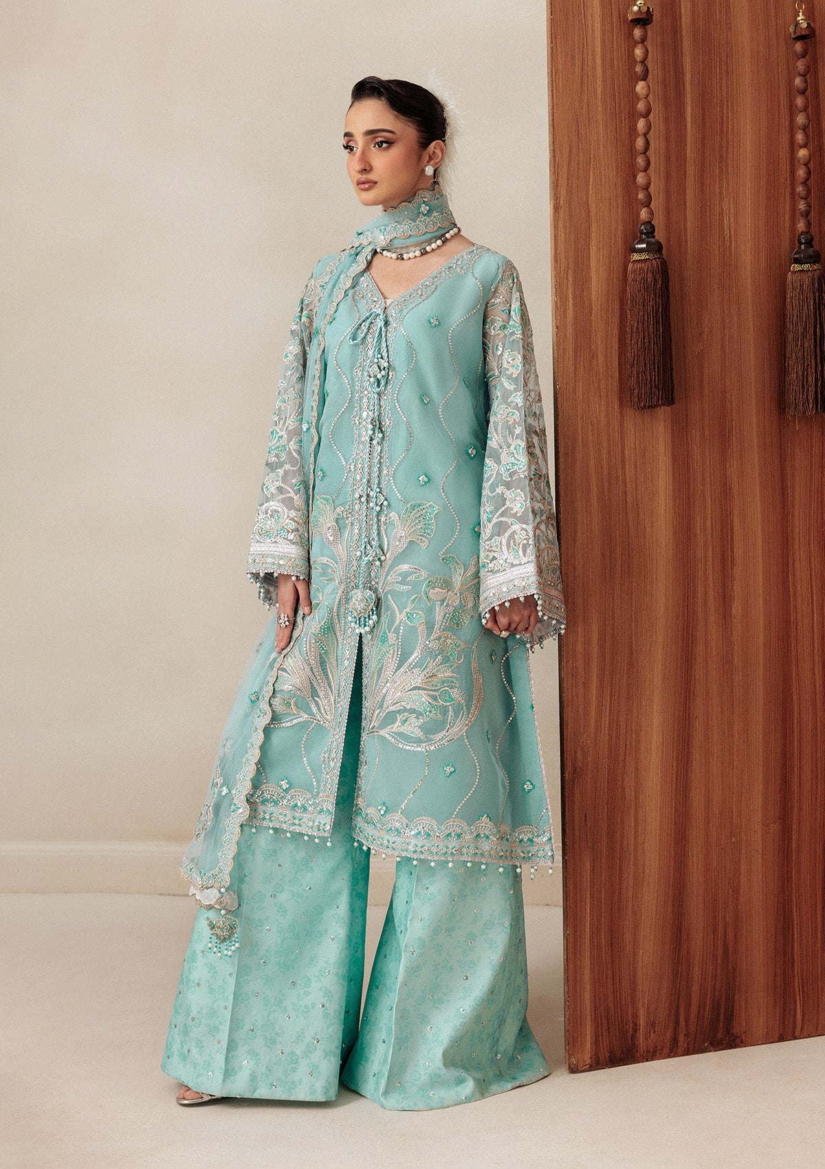 LOOK 06 | AIK Atelier | Aikshaam Volume 1 Formal Unstitched Collection 2026