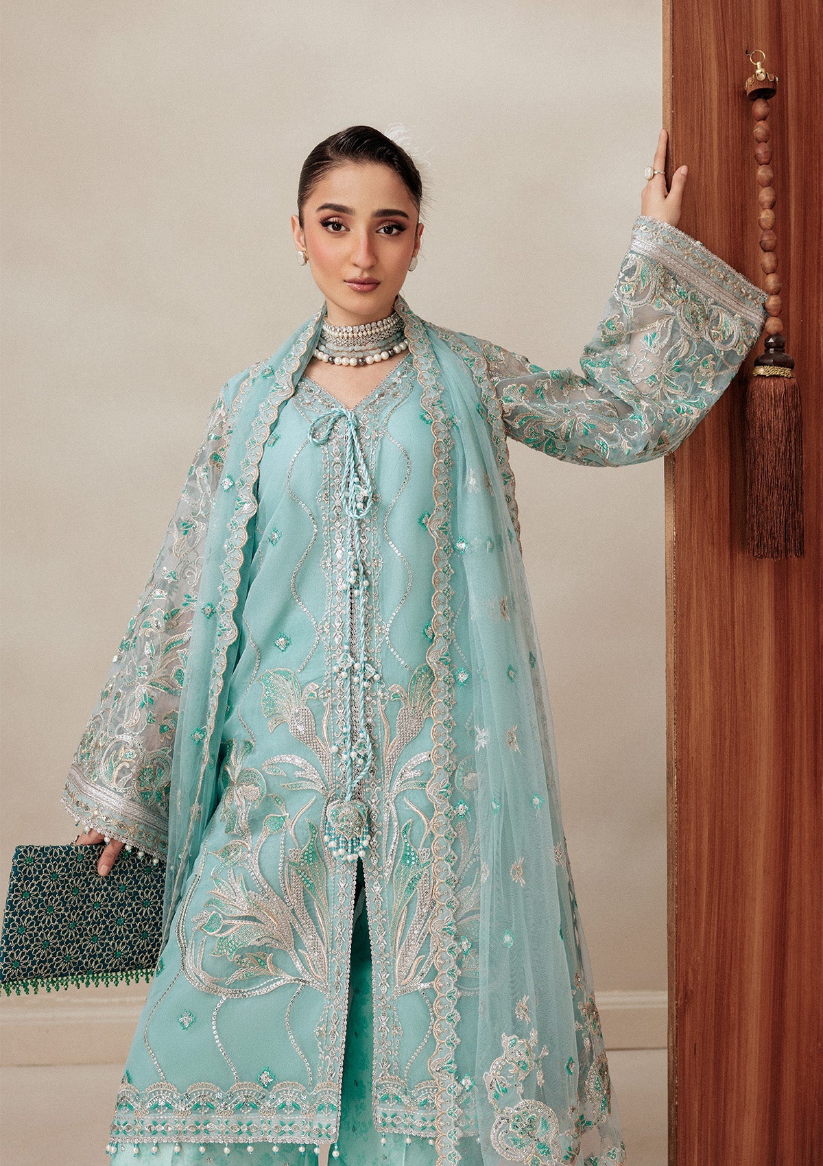 LOOK 06 | AIK Atelier | Aikshaam Volume 1 Formal Unstitched Collection 2026