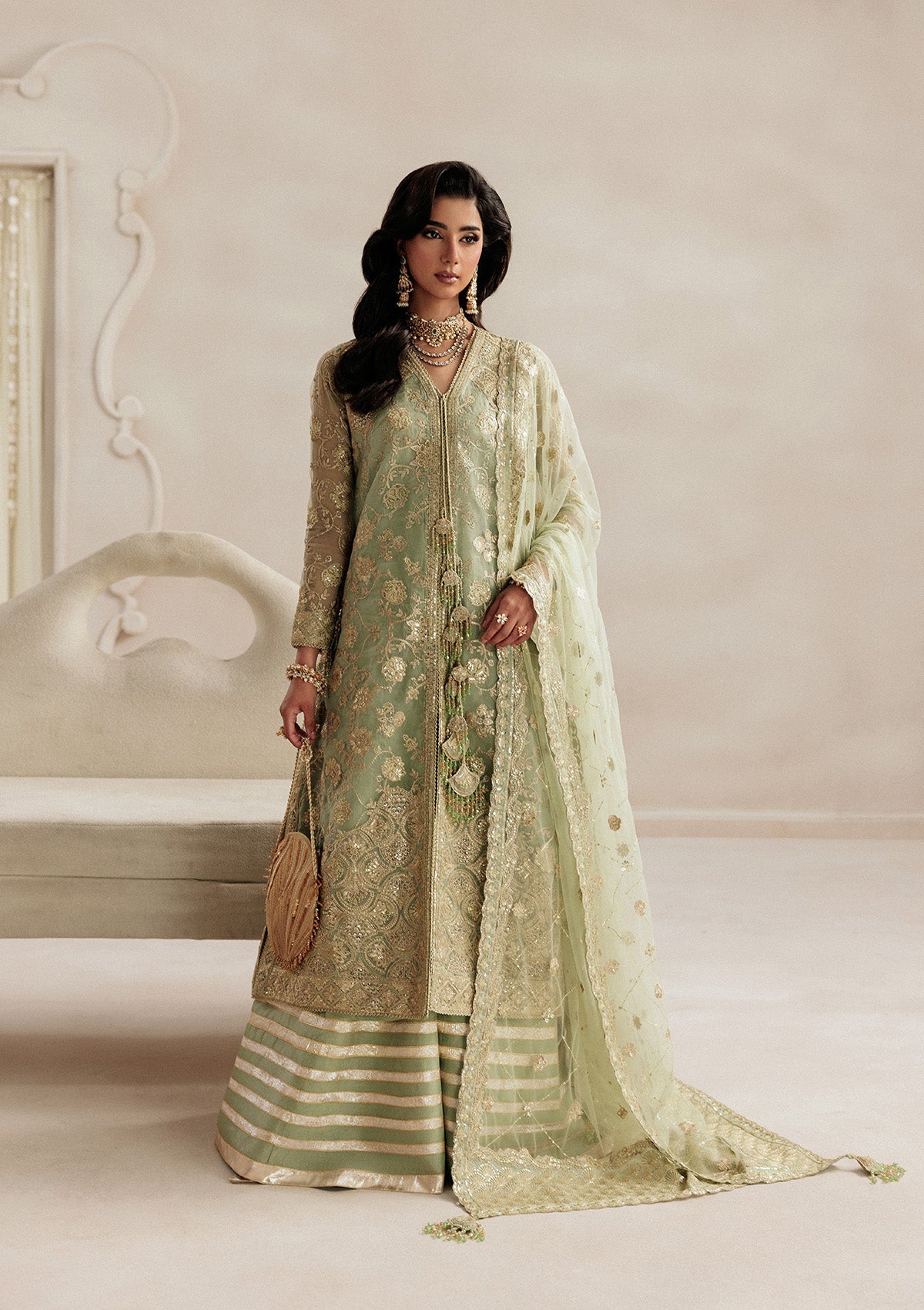 LOOK 07 | AIK Atelier | Aikshaam Volume 1 Formal Unstitched Collection 2026