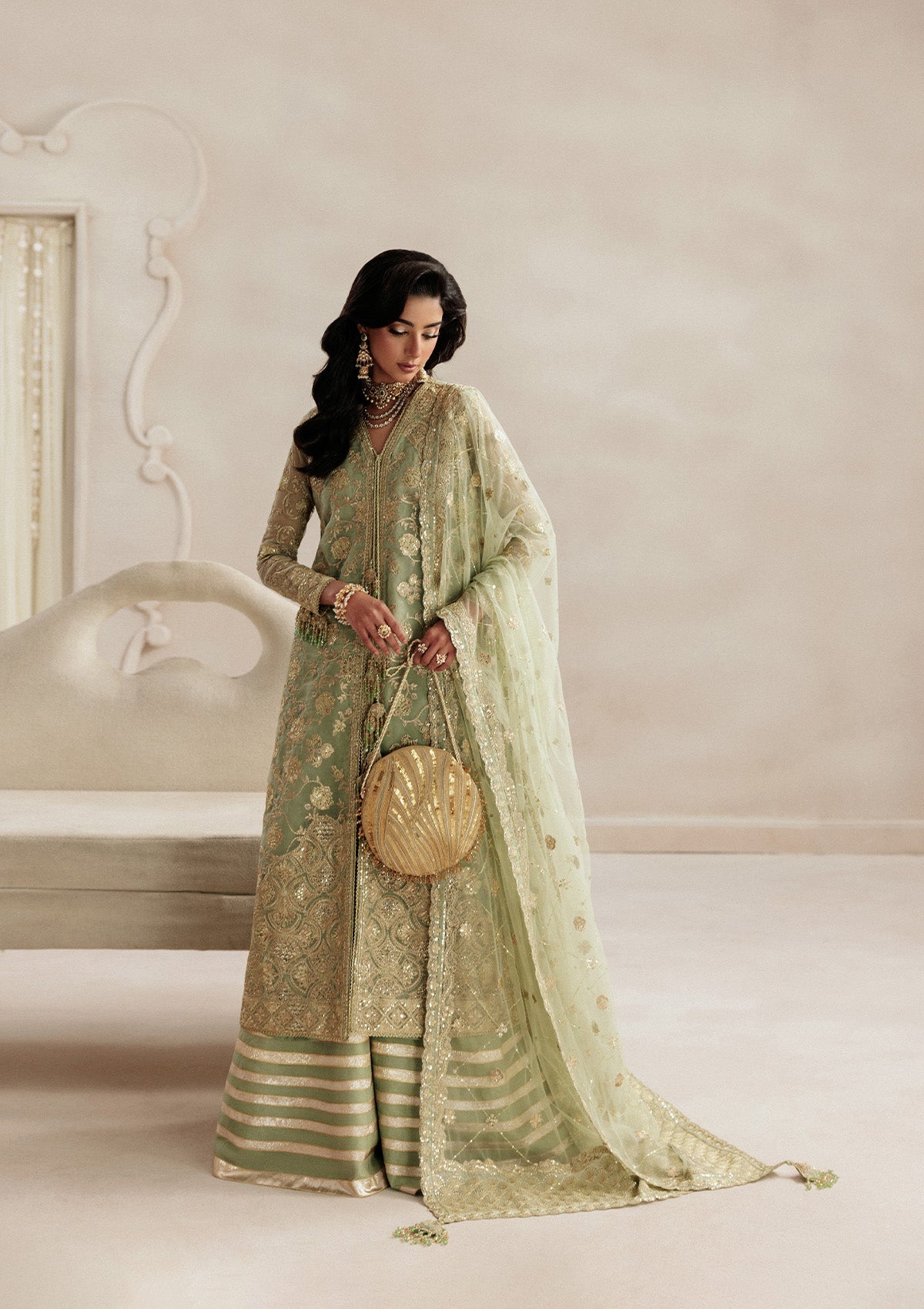 LOOK 07 | AIK Atelier | Aikshaam Volume 1 Formal Unstitched Collection 2026