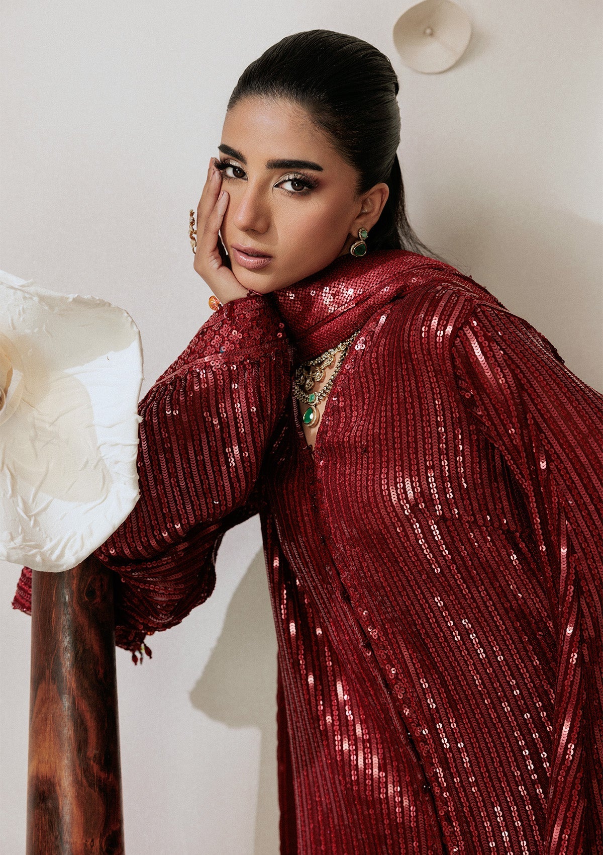 LOOK 08 | AIK Atelier | Aikshaam Volume 1 Formal Unstitched Collection 2026