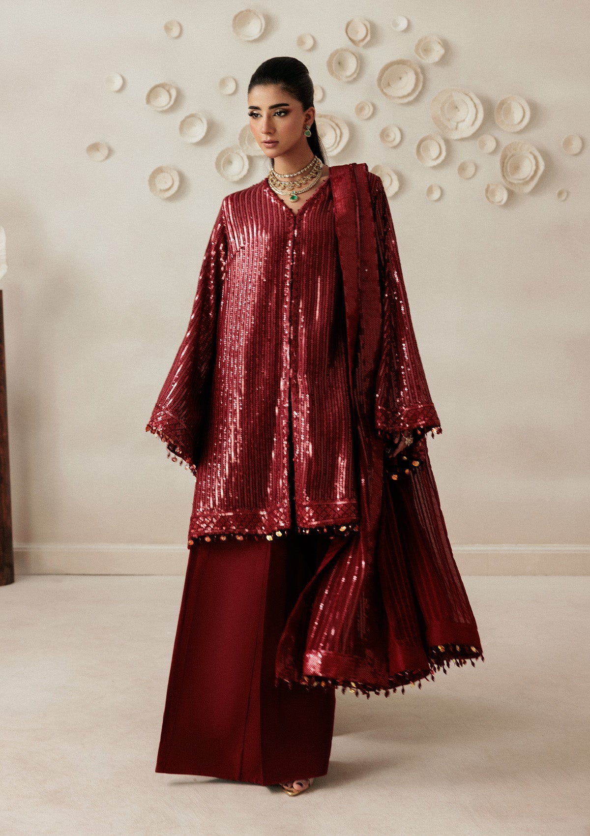 LOOK 08 | AIK Atelier | Aikshaam Volume 1 Formal Unstitched Collection 2026