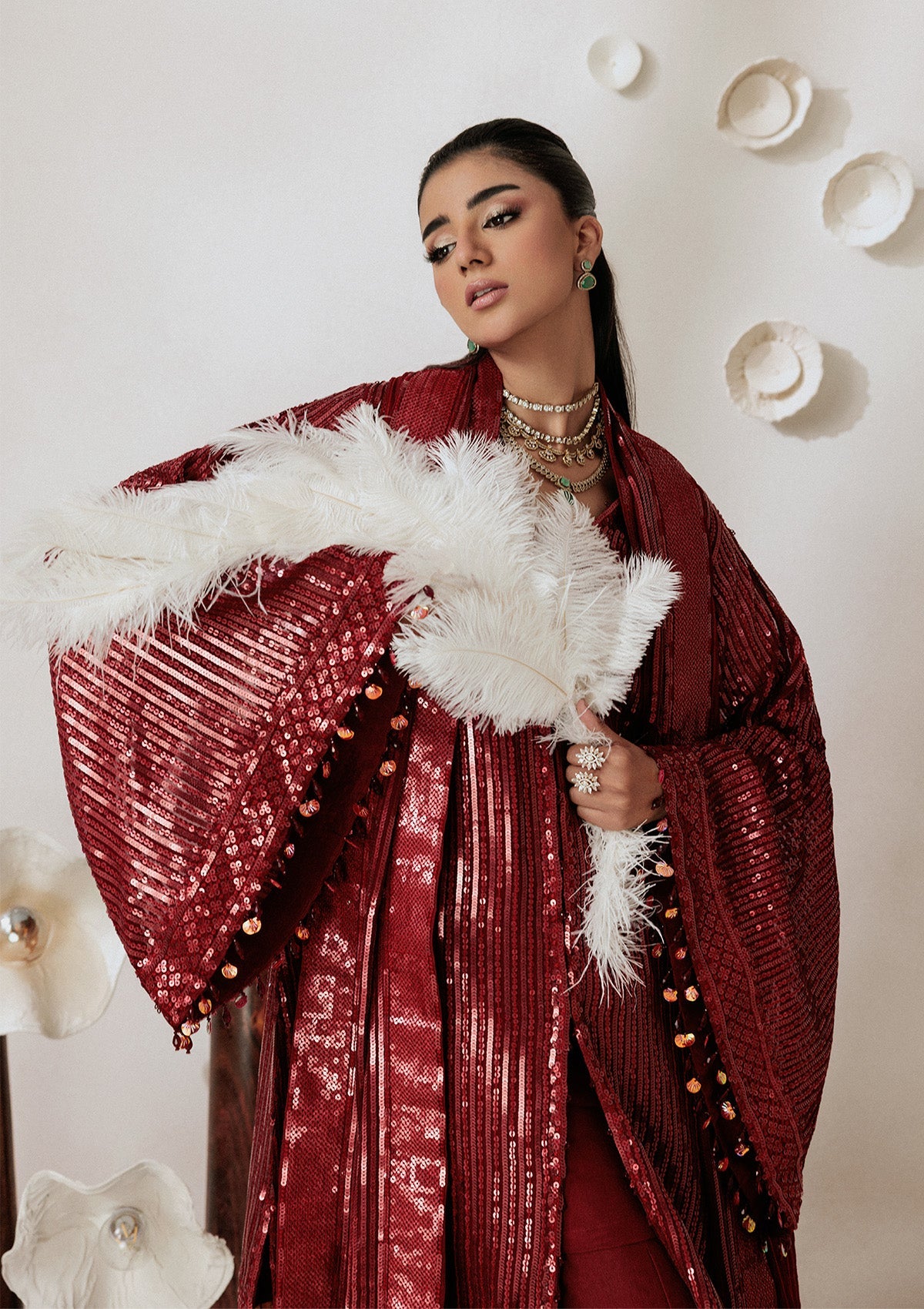 LOOK 08 | AIK Atelier | Aikshaam Volume 1 Formal Unstitched Collection 2026