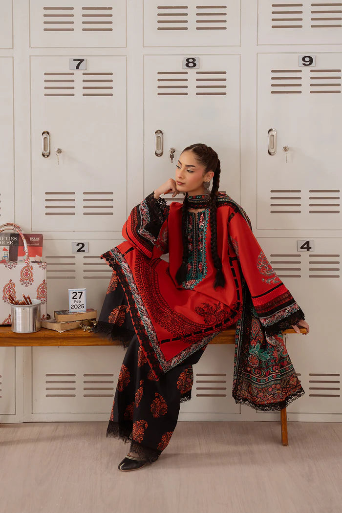 NAZLI-B-SRL25-06 | Saira Rizwan | Laanem summer Lawn 2025