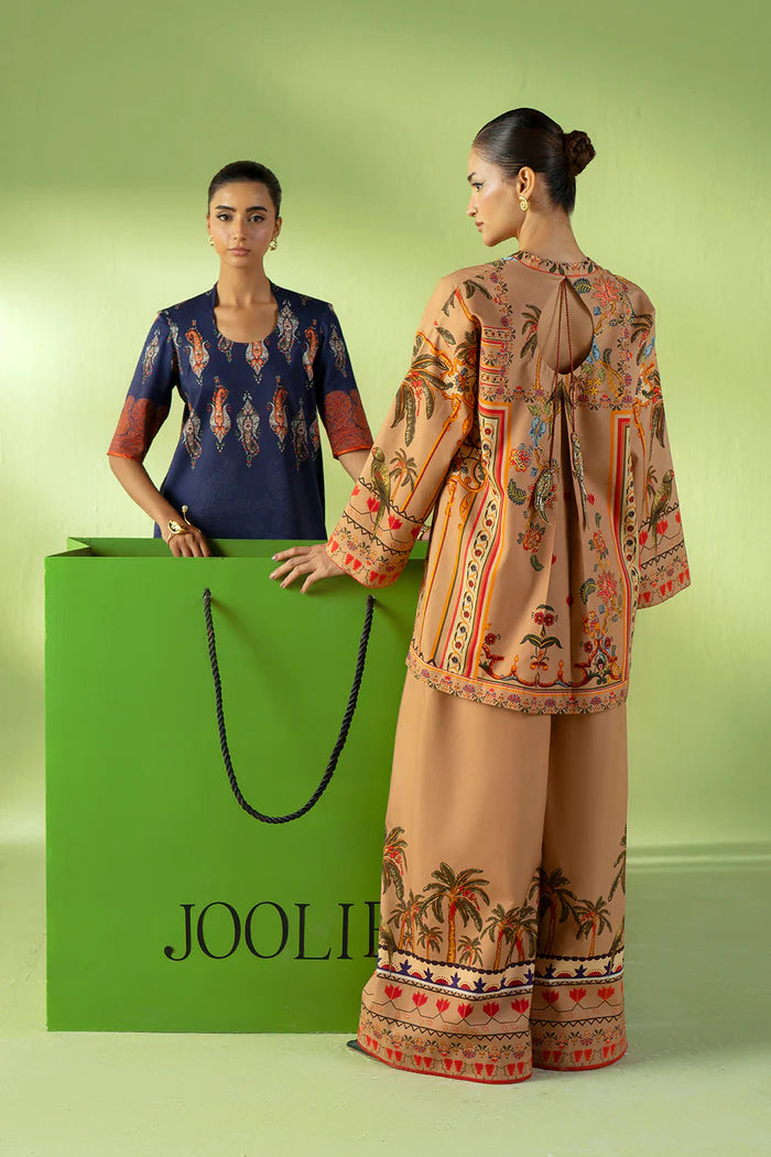 GOLDEN HOUR – JPU25-05 | Saira Rizwan | Joolie Prints Cambric Intermix Collection 2025