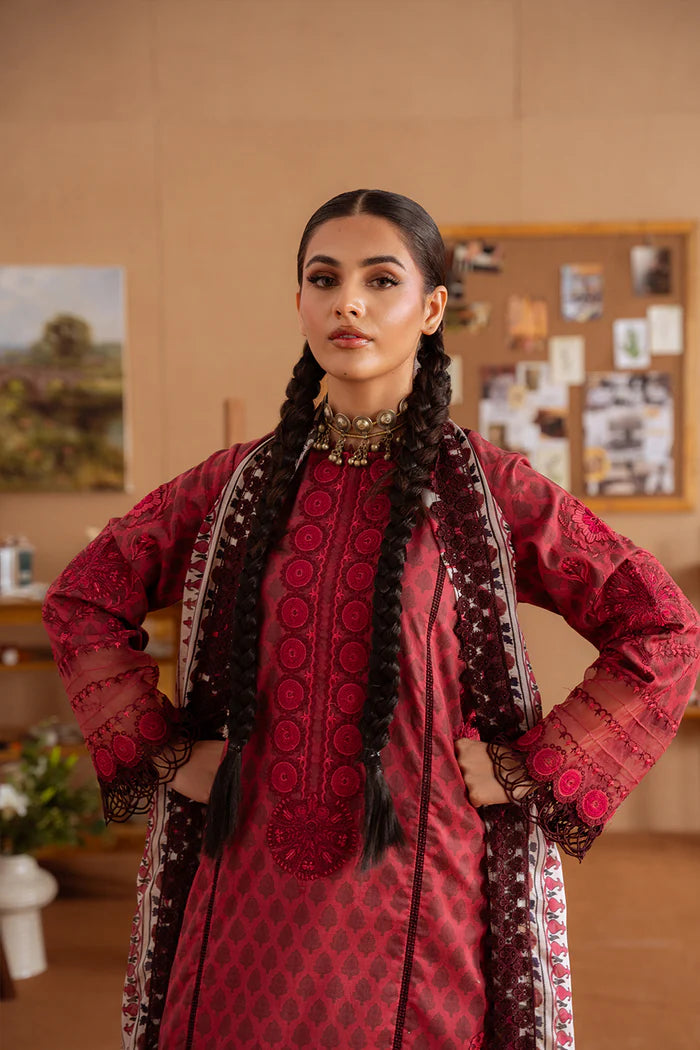 SEREN-A-SRL25-08 | Saira Rizwan | Laanem summer Lawn 2025