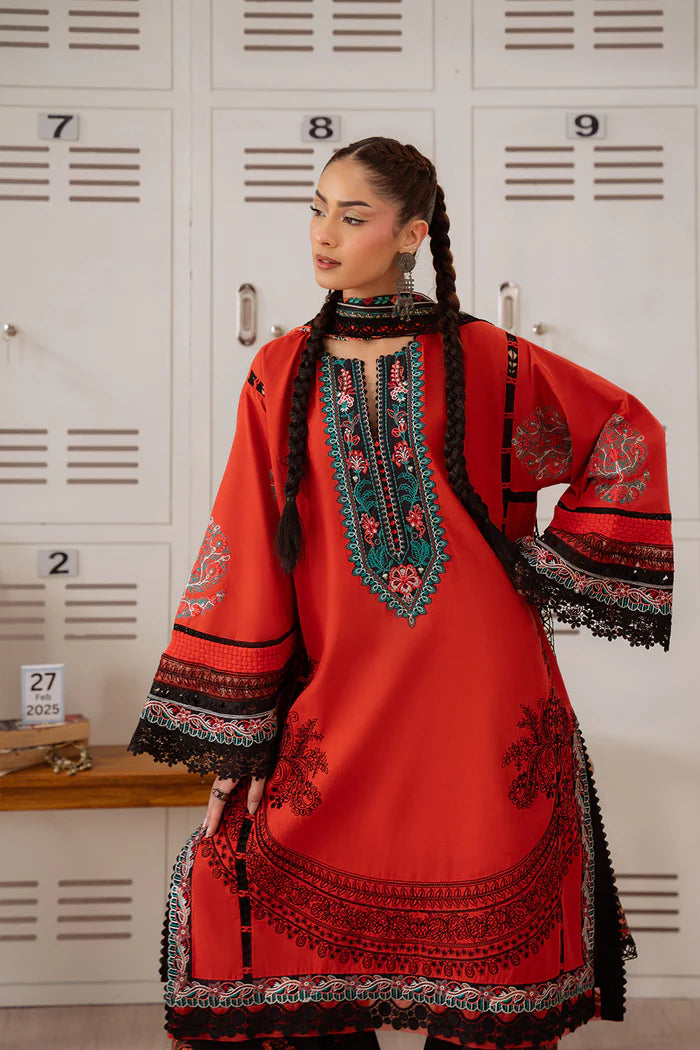NAZLI-B-SRL25-06 | Saira Rizwan | Laanem summer Lawn 2025
