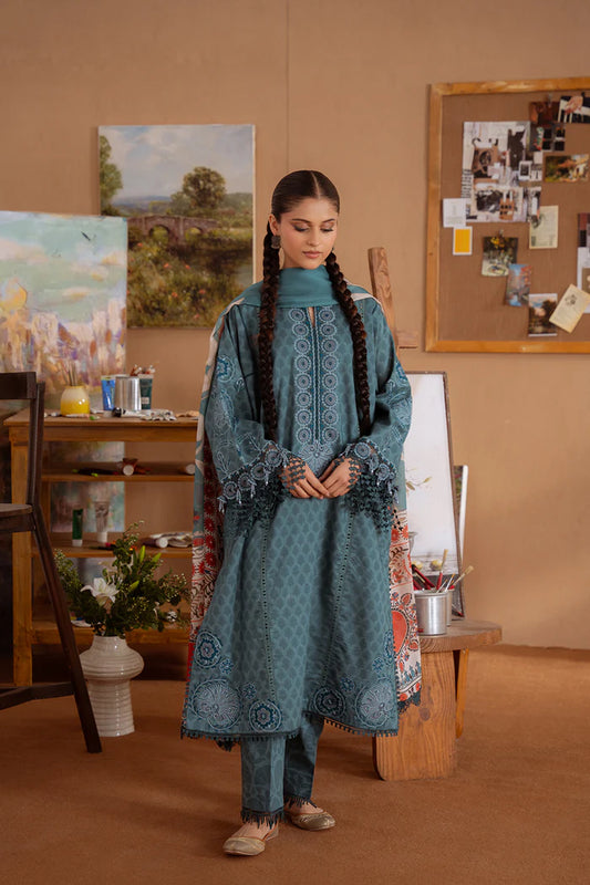 SEREN-B-SRL25-08 | Saira Rizwan | Laanem summer Lawn 2025