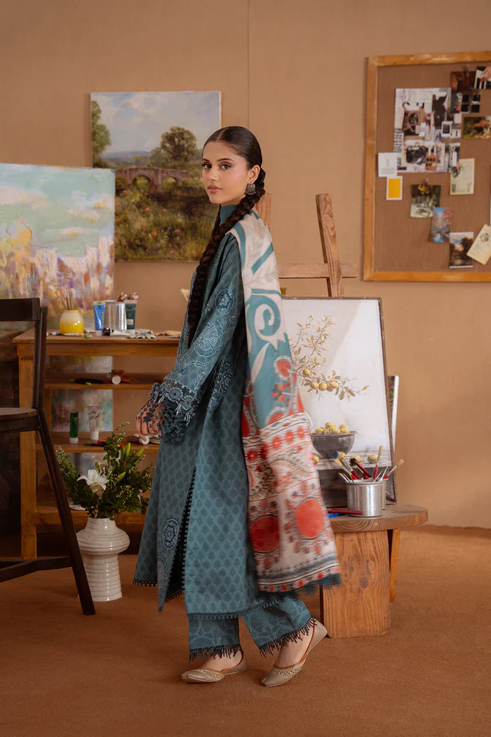 SEREN-B-SRL25-08 | Saira Rizwan | Laanem summer Lawn 2025