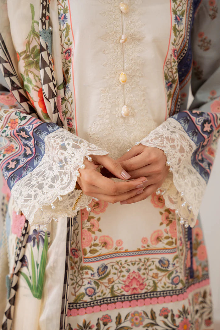 ZUMRA-B-SRL25-07 | Saira Rizwan | Laanem summer Lawn 2025