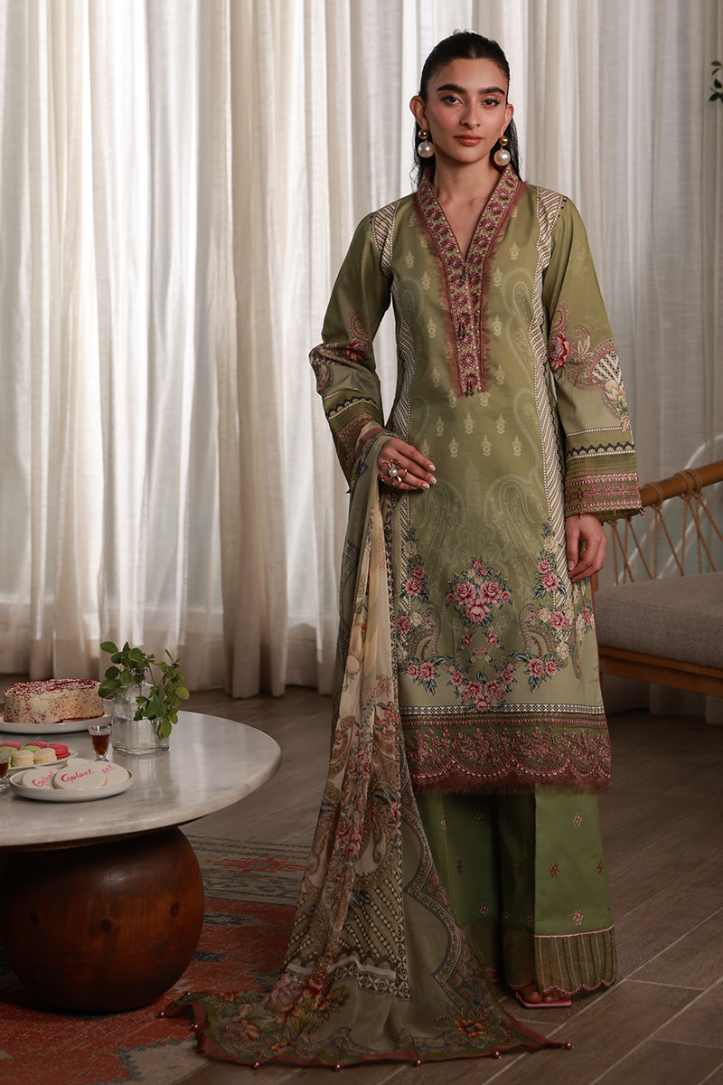 Alma - D12 | Gulaal | Delia Lawn Unstitched Collection 2026