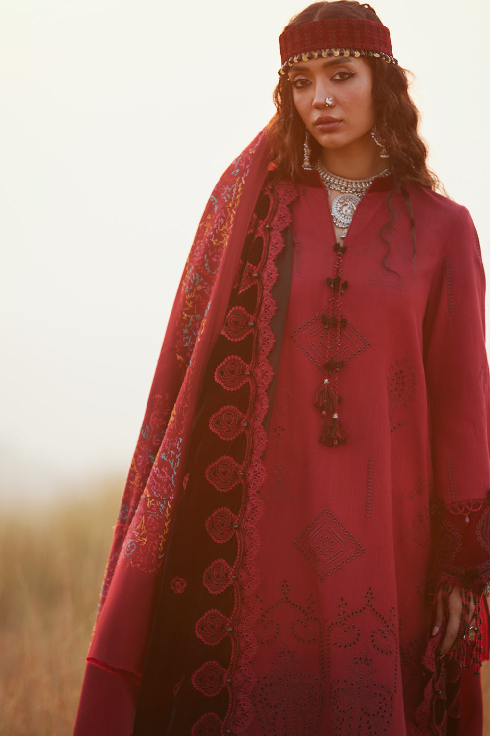 NAZNEEN-SRW25-04 | Saira Rizwan | Winter Unstitched Collection 2025