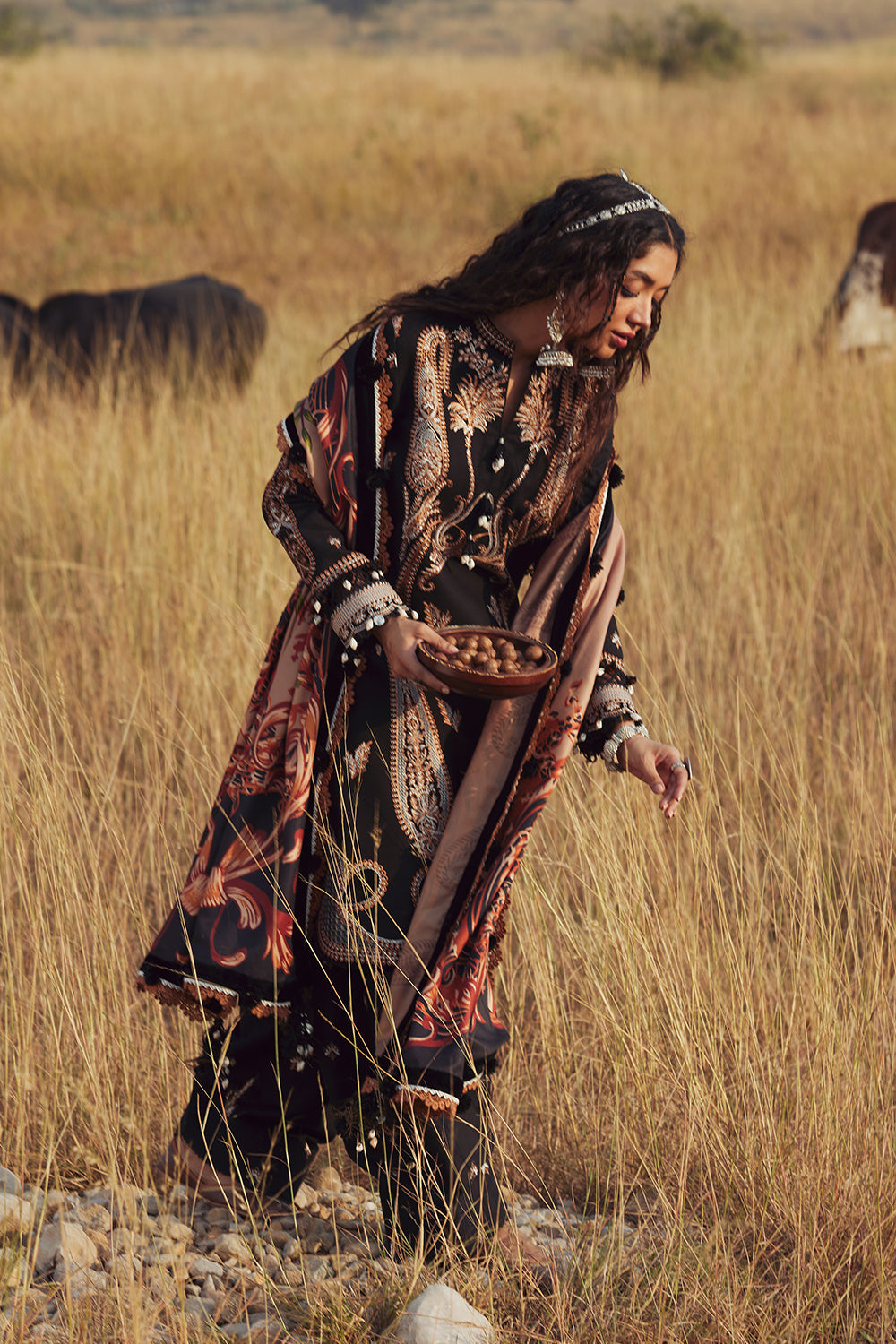 MAHTAAB-SRW25-01 | Saira Rizwan | Winter Unstitched Collection 2025