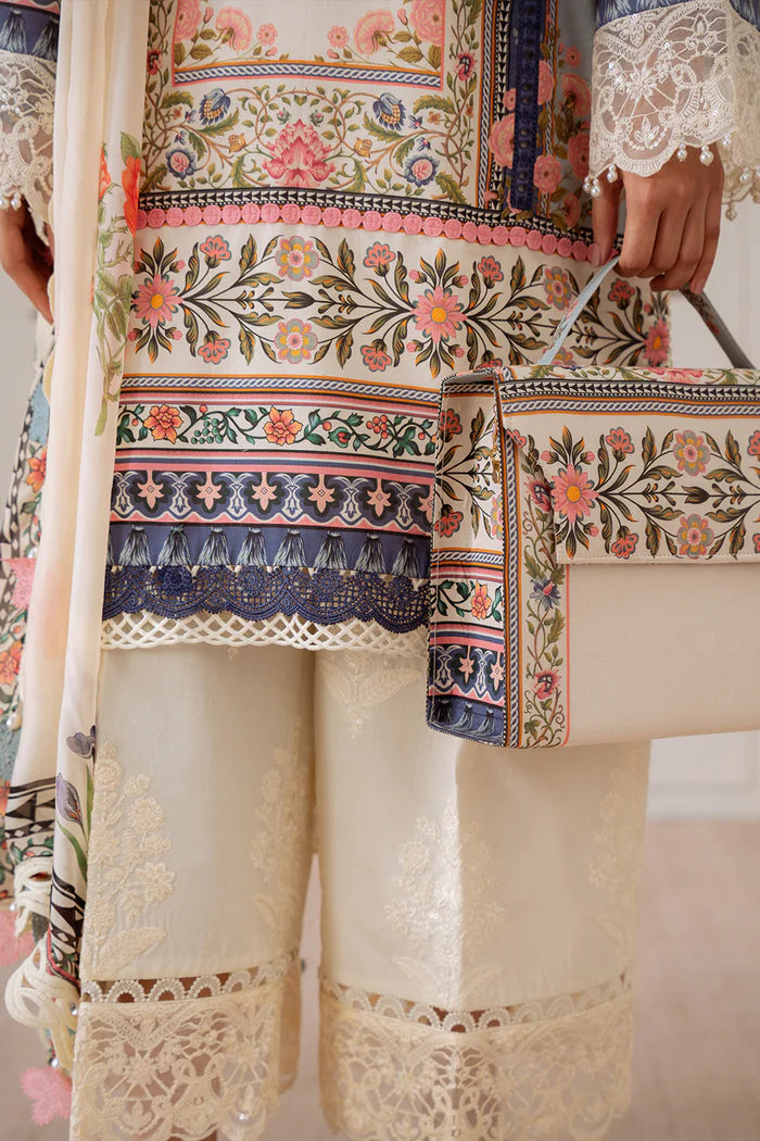 ZUMRA-B-SRL25-07 | Saira Rizwan | Laanem summer Lawn 2025