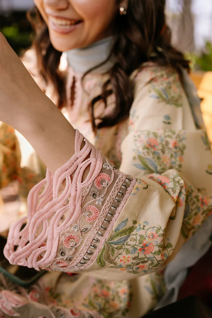 NERIDA-A-SRL25-02 | Saira Rizwan | Laanem summer Lawn 2025