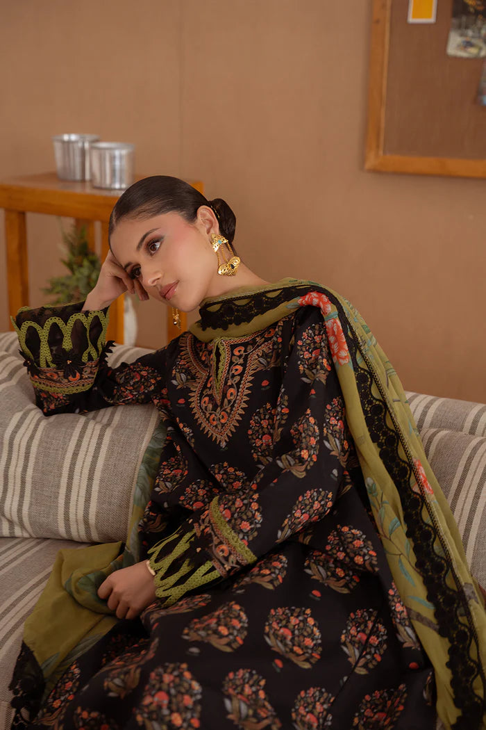 NERIDA-B-SRL25-02 | Saira Rizwan | Laanem summer Lawn 2025