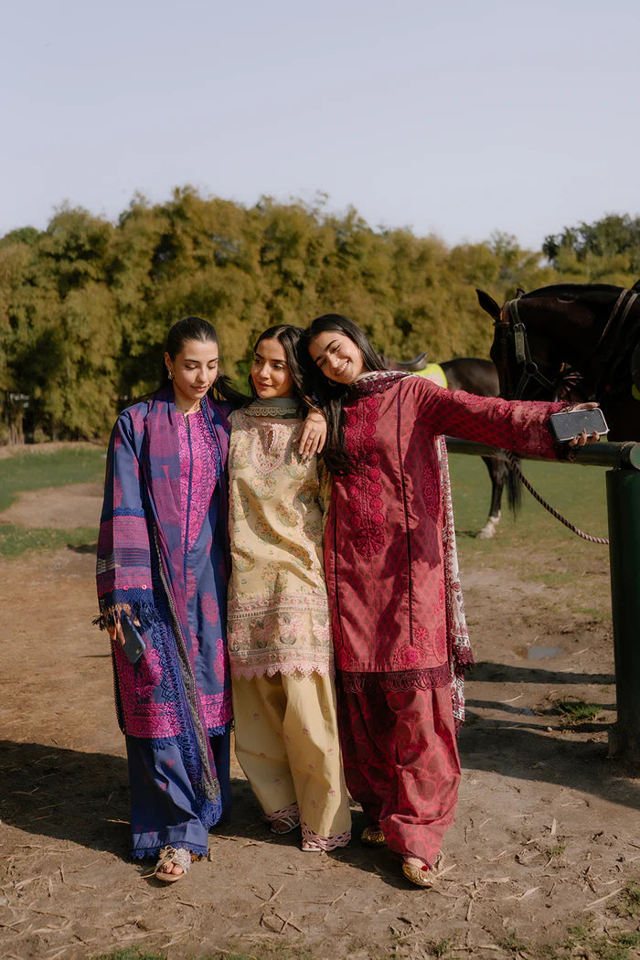 SEREN-A-SRL25-08 | Saira Rizwan | Laanem summer Lawn 2025