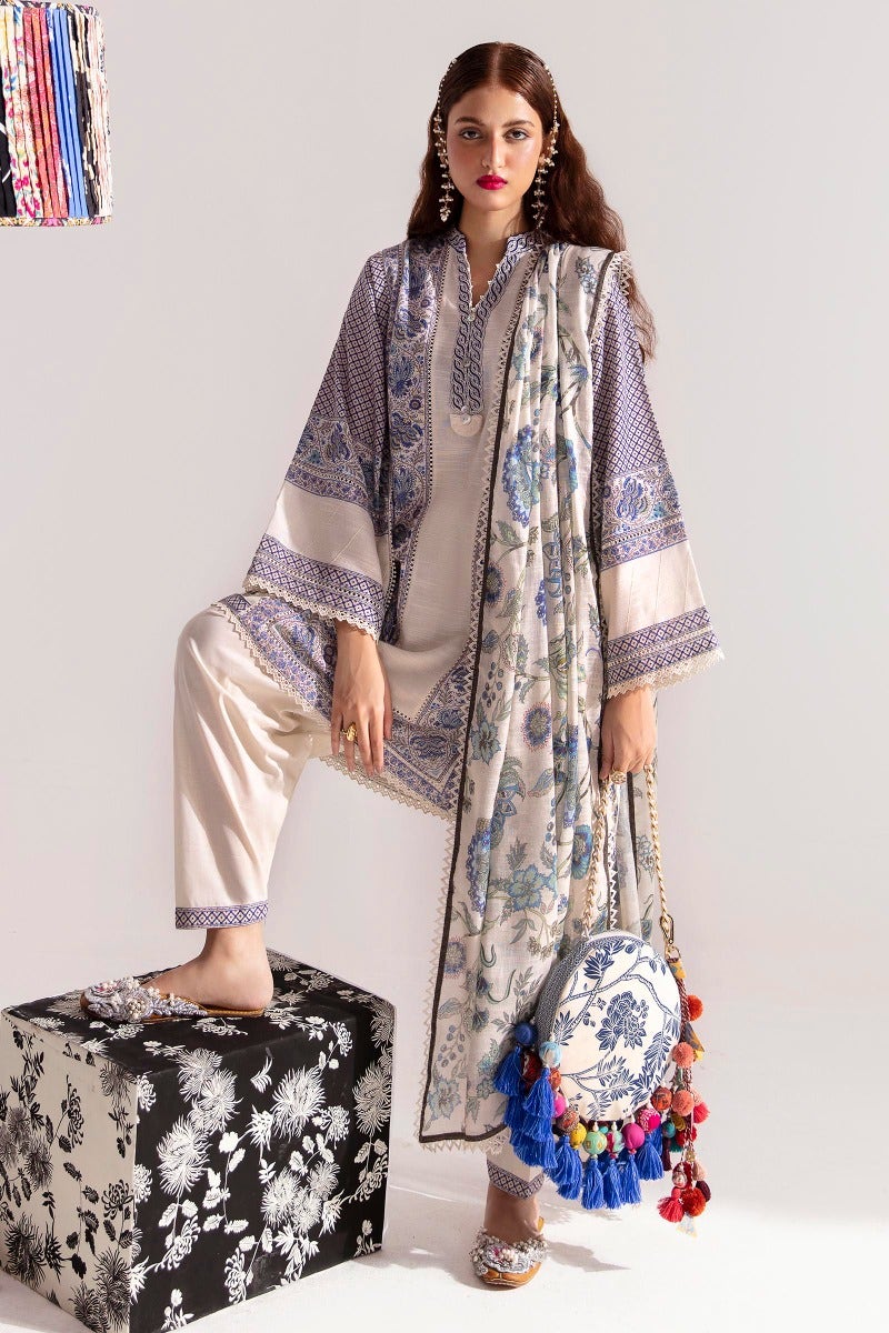 H232-013B-BQ | Sana Safinaz | Mahay Winter 2023