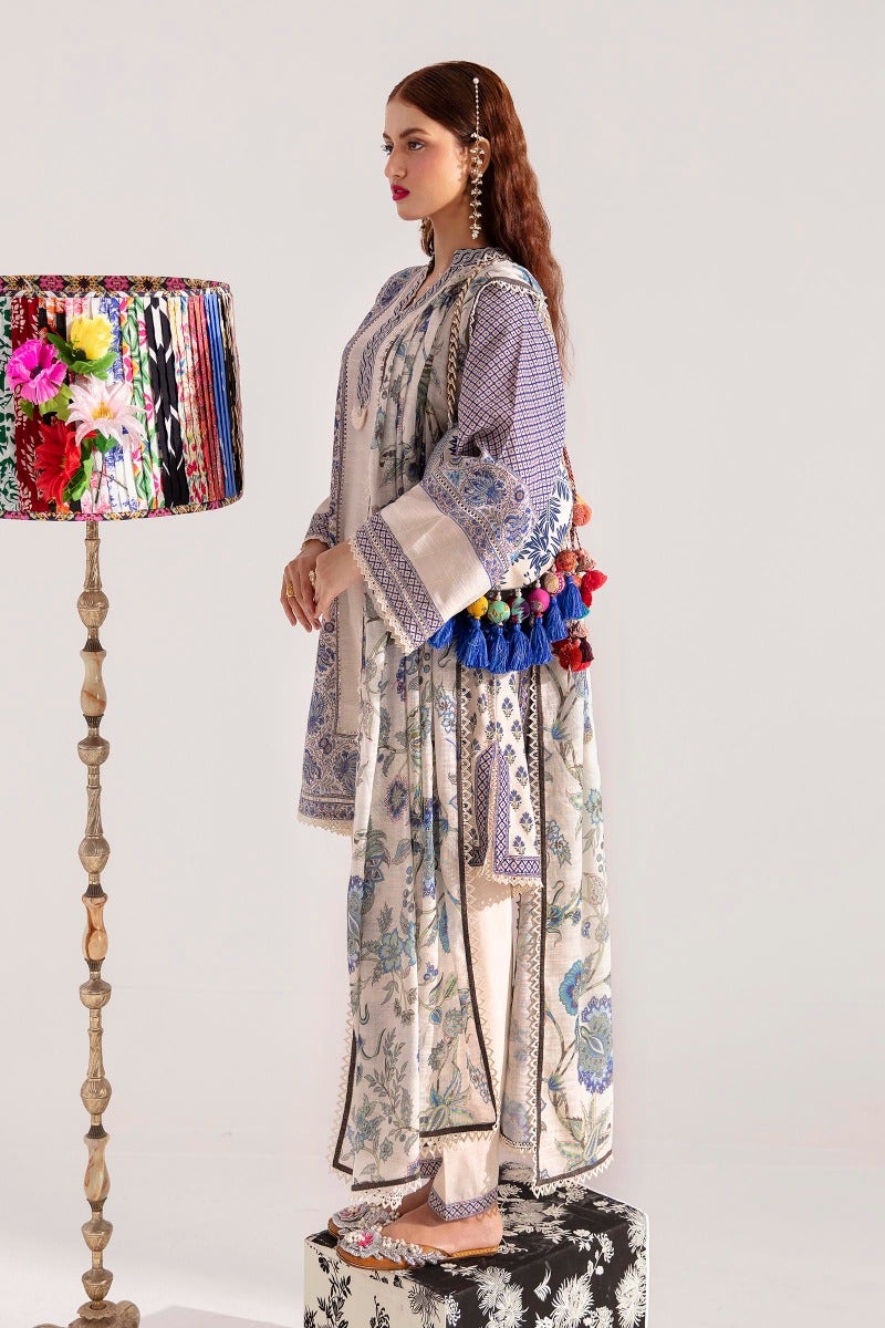 H232-013B-BQ | Sana Safinaz | Mahay Winter 2023