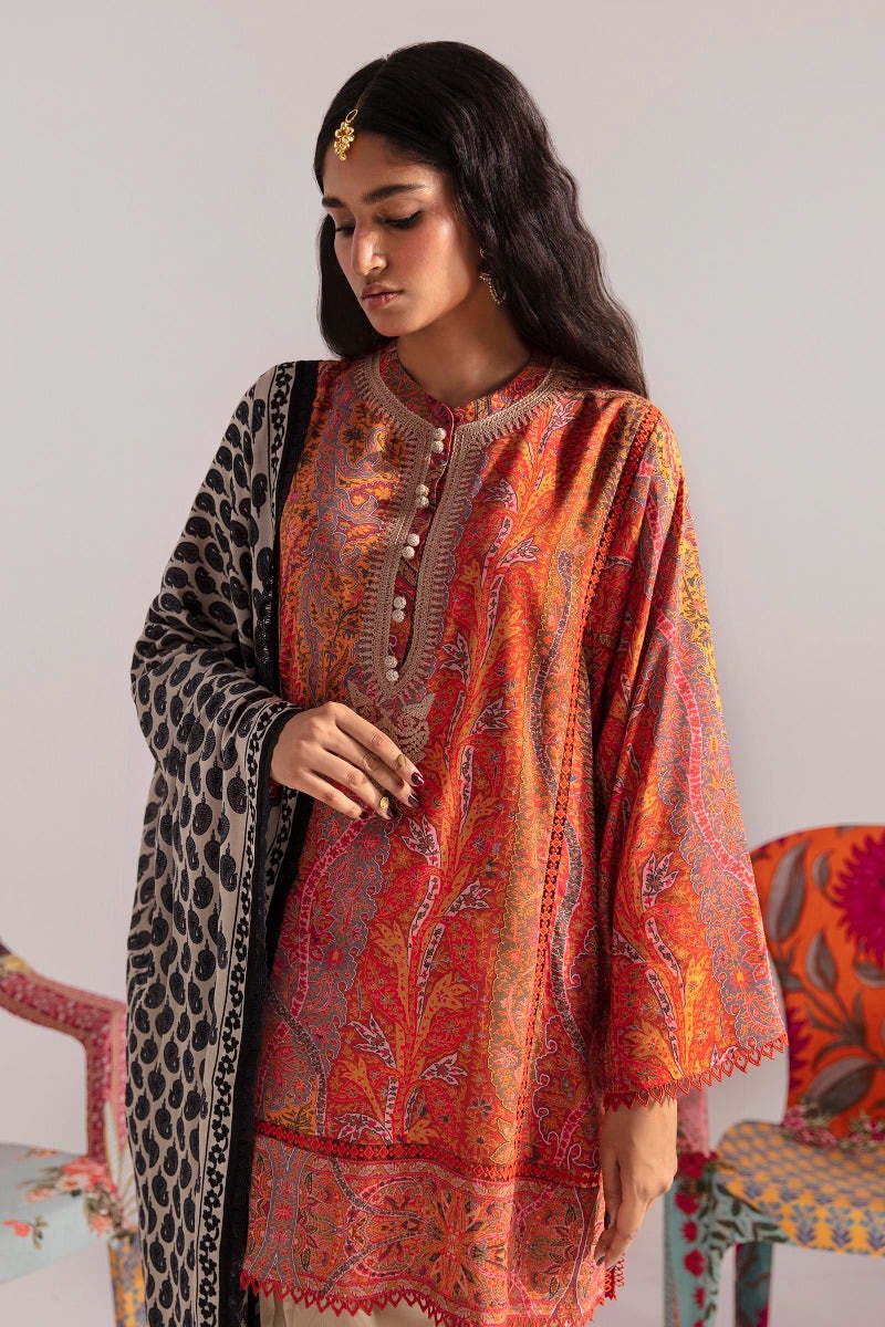 H232-014A-DC | Sana Safinaz | Mahay Winter 2023