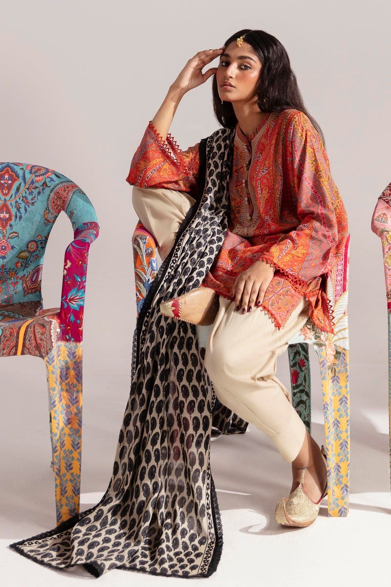 H232-014A-DC | Sana Safinaz | Mahay Winter 2023