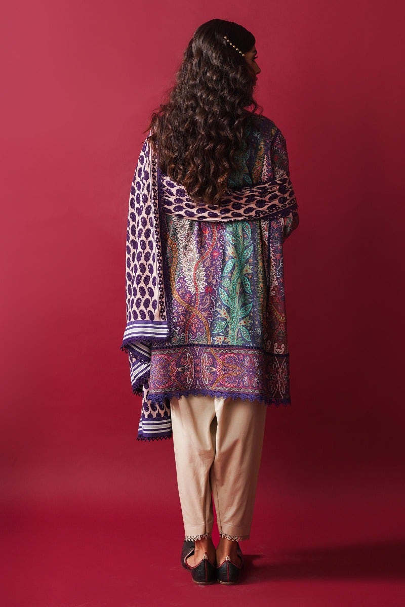H232-014B-DC | Sana Safinaz | Mahay Winter 2023