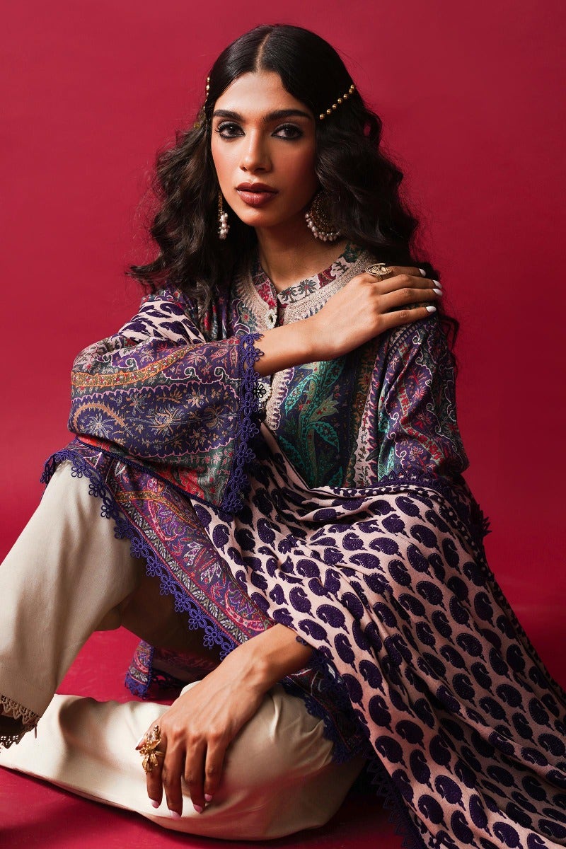 H232-014B-DC | Sana Safinaz | Mahay Winter 2023