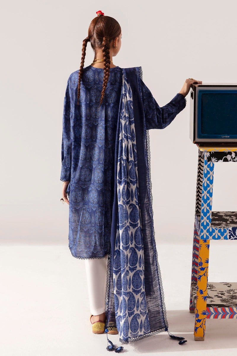 H232-016B-Q | Sana Safinaz | Mahay Winter 2023