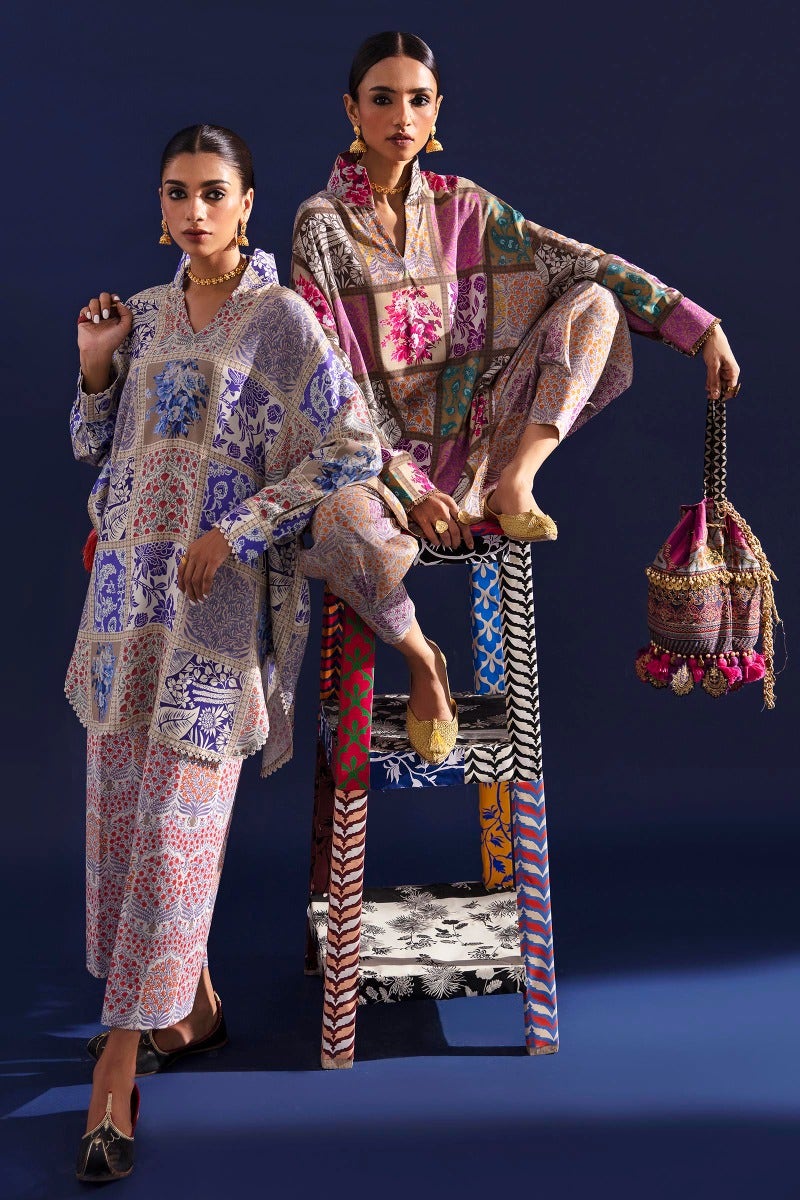 H232-025B-C | Sana Safinaz | Mahay Winter 2023