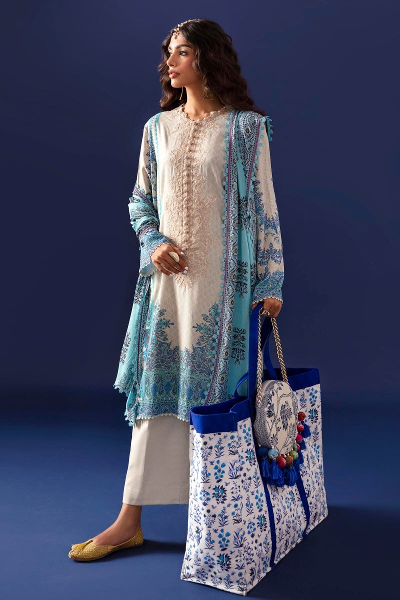 H232-027A-DB | Sana Safinaz | Mahay Winter 2023
