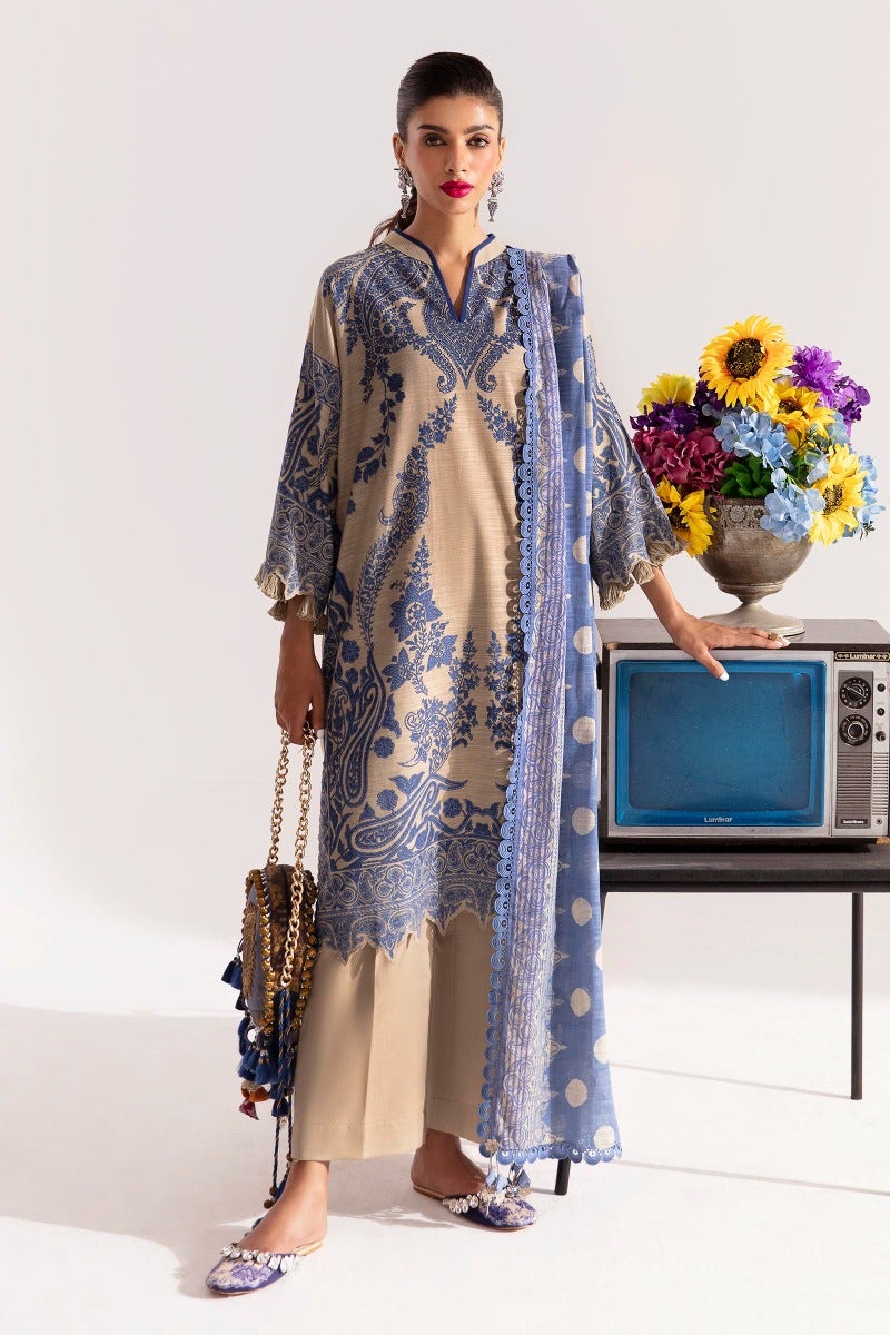 H232-030B-CQ | Sana Safinaz | Mahay Winter 2023