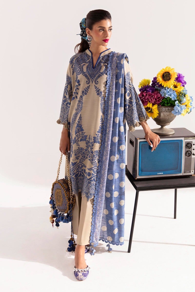 H232-030B-CQ | Sana Safinaz | Mahay Winter 2023