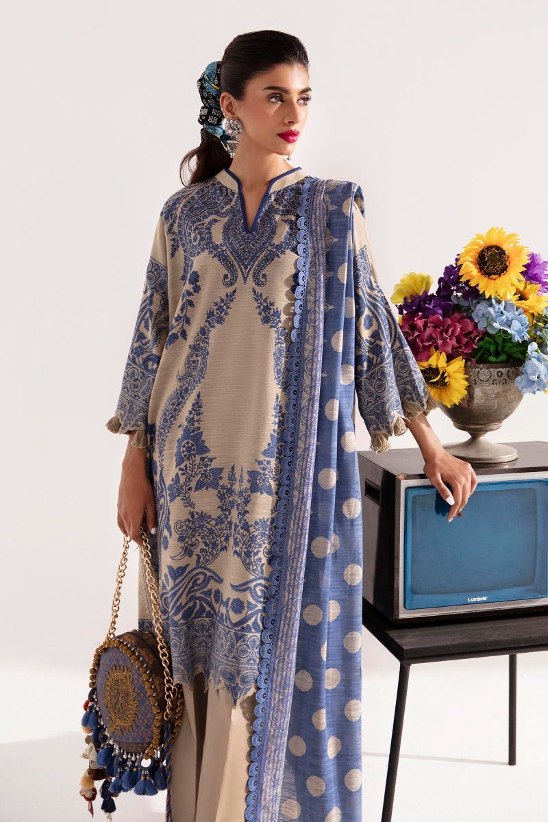 H232-030B-CQ | Sana Safinaz | Mahay Winter 2023