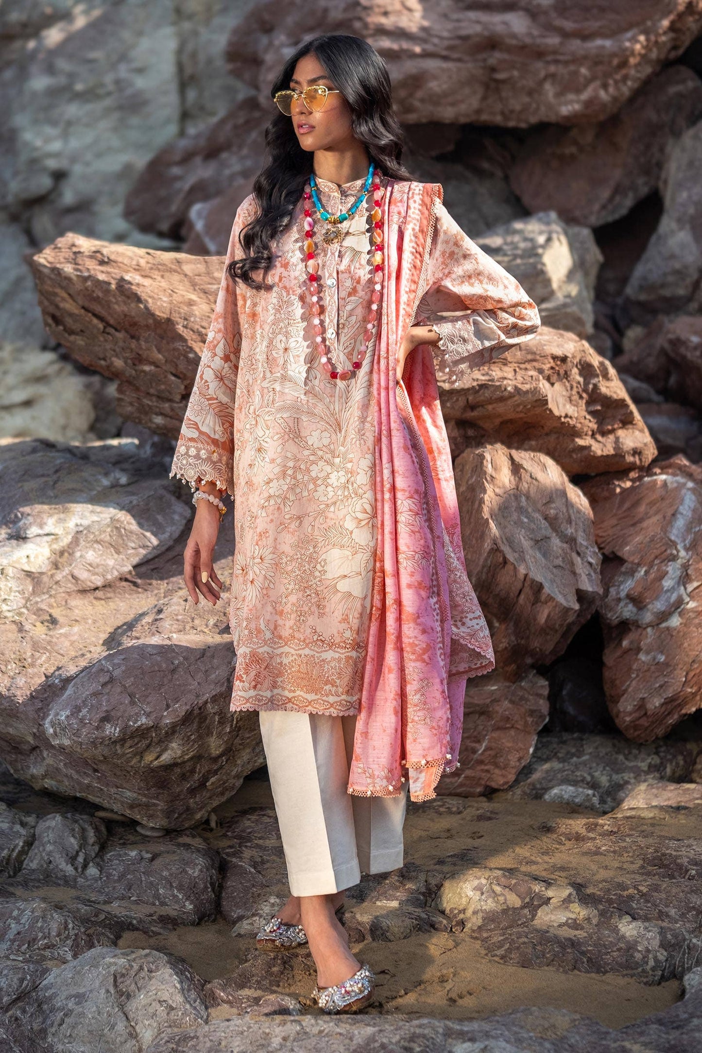 H241-009B-2DD | Sana Safinaz | Mahay Spring Lawn 2024