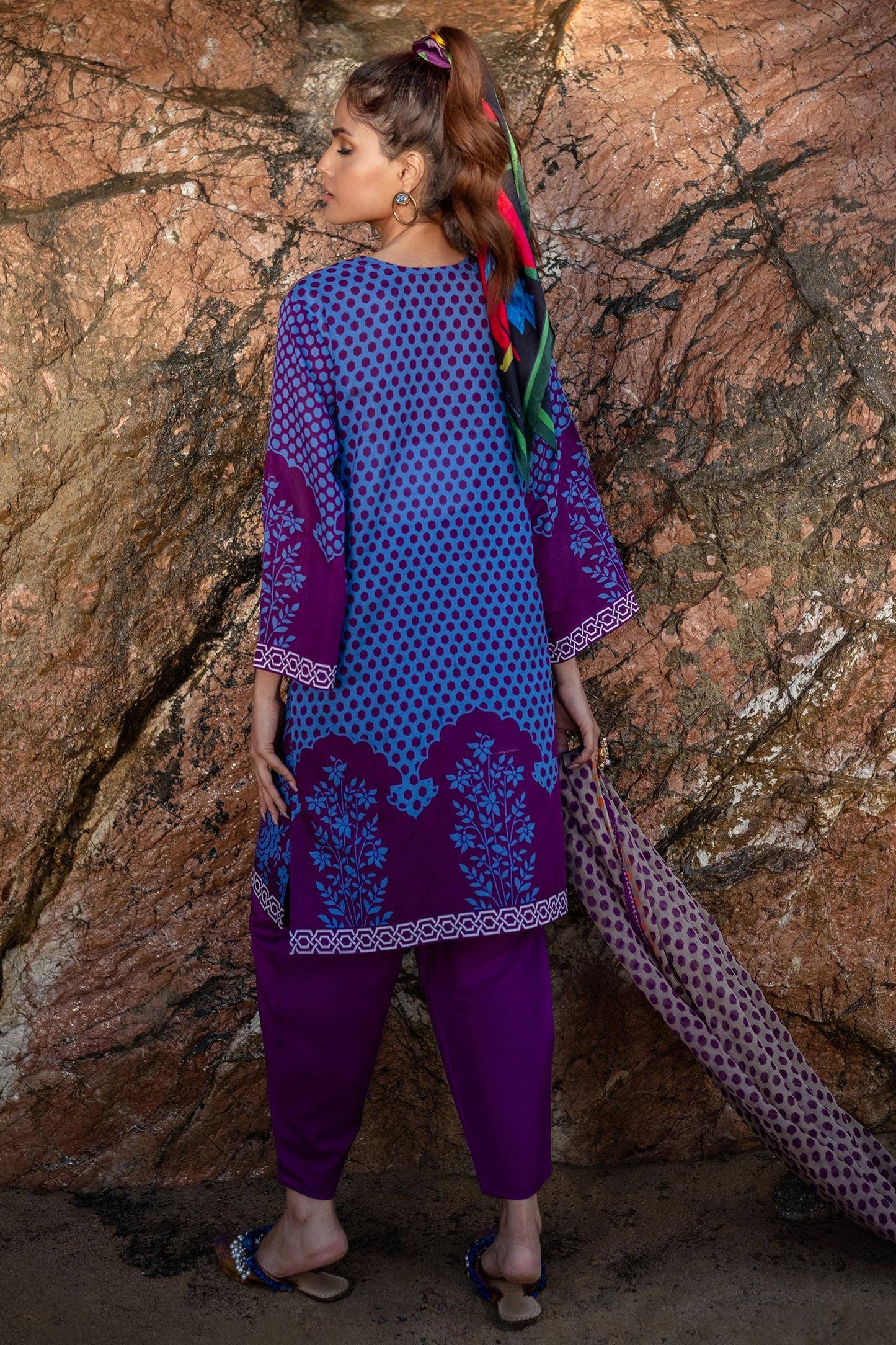 H241-010B-3CI | Sana Safinaz | Mahay Spring Lawn 2024