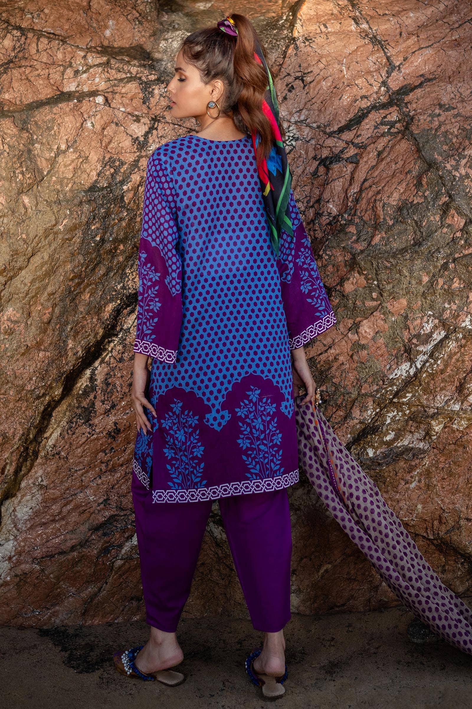 H241-010B-3CI | Sana Safinaz | Mahay Spring Lawn 2024