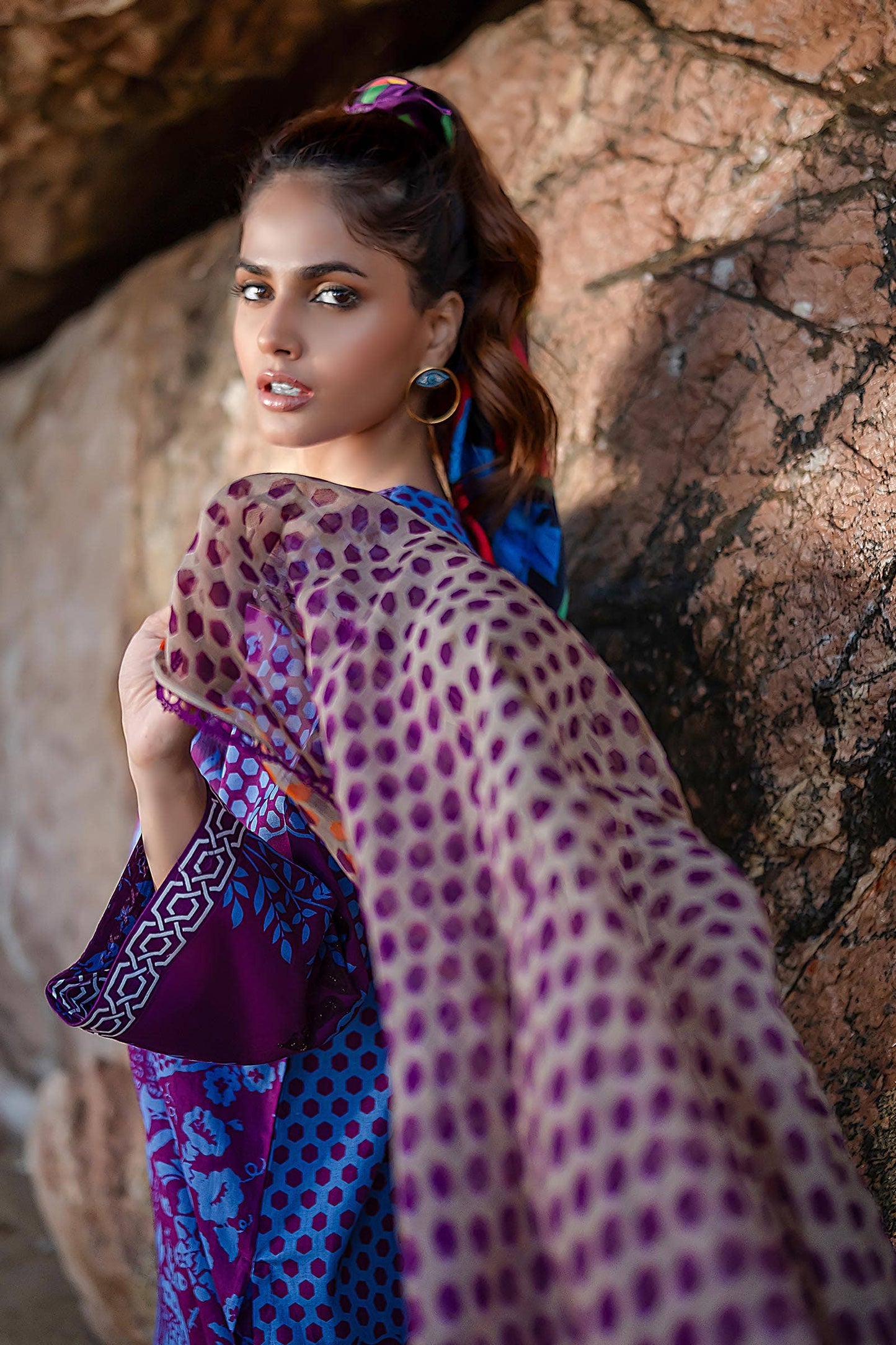H241-010B-3CI | Sana Safinaz | Mahay Spring Lawn 2024