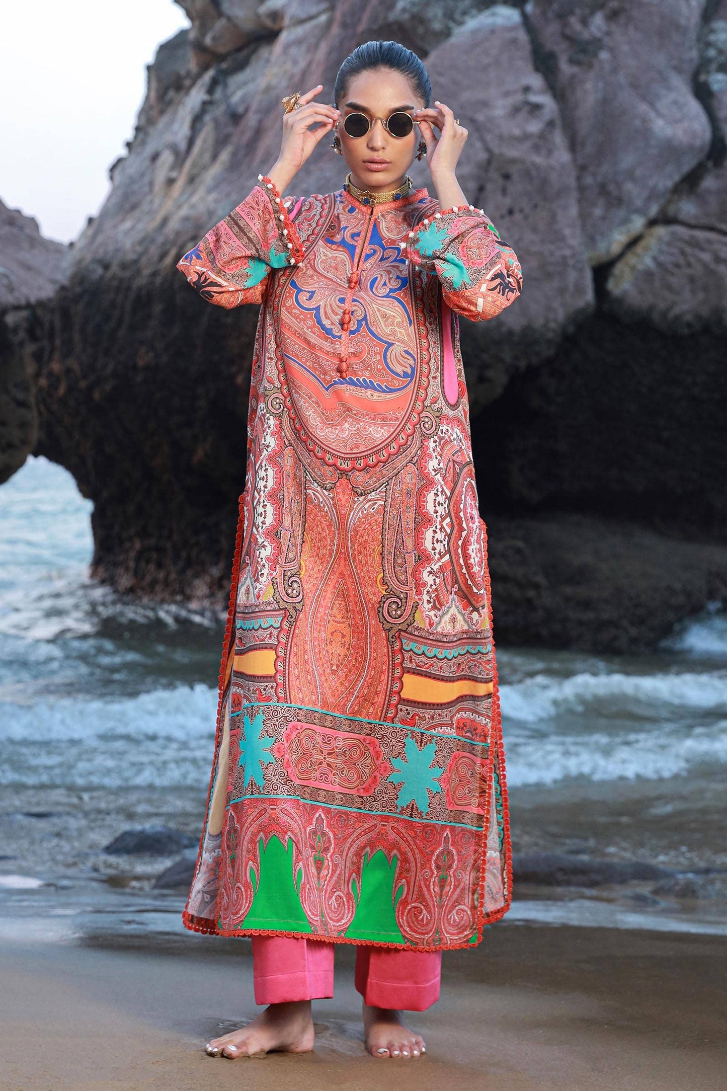 H241-012A-2C | Sana Safinaz | Mahay Spring Lawn 2024