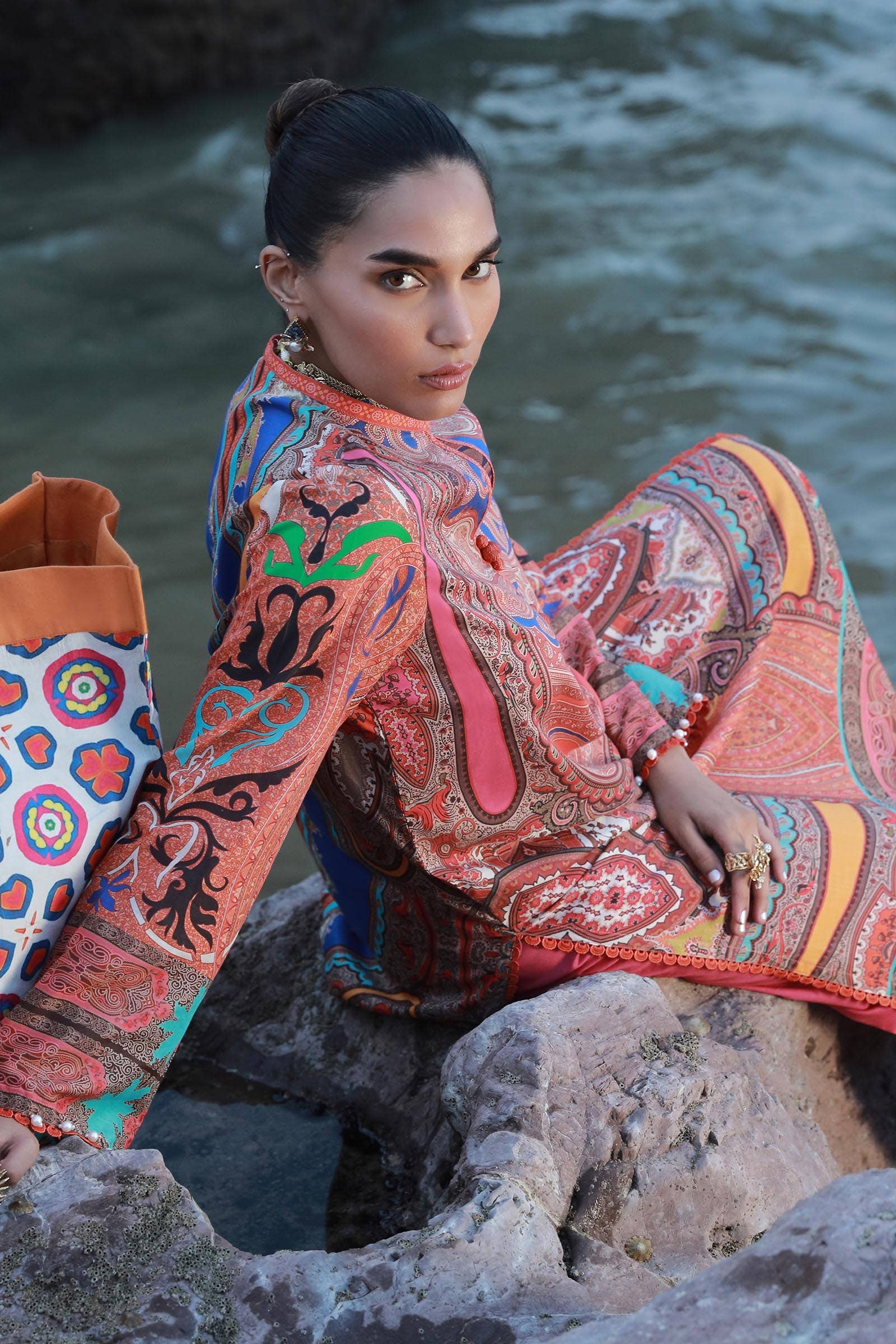 H241-012A-2C | Sana Safinaz | Mahay Spring Lawn 2024