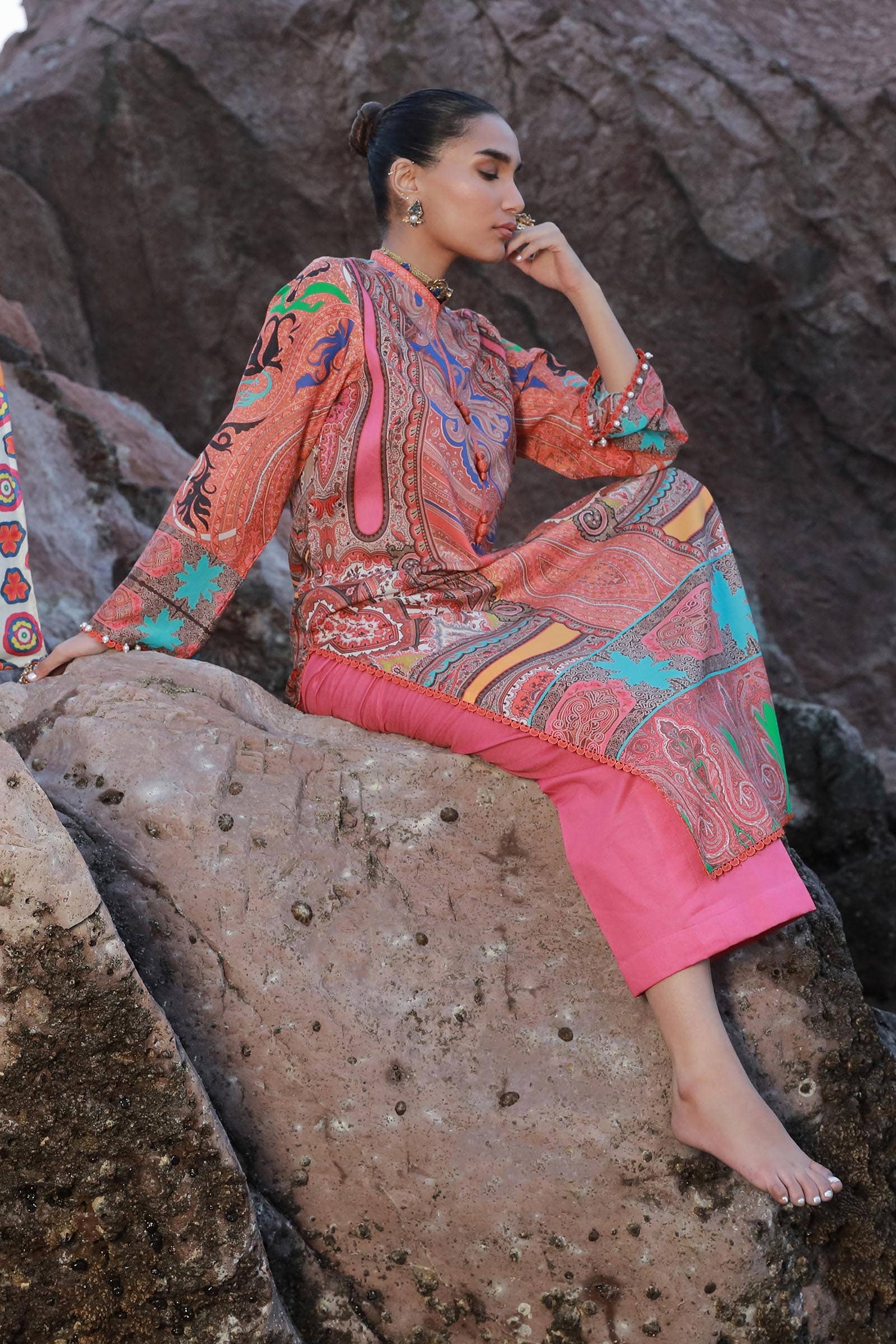 H241-012A-2C | Sana Safinaz | Mahay Spring Lawn 2024