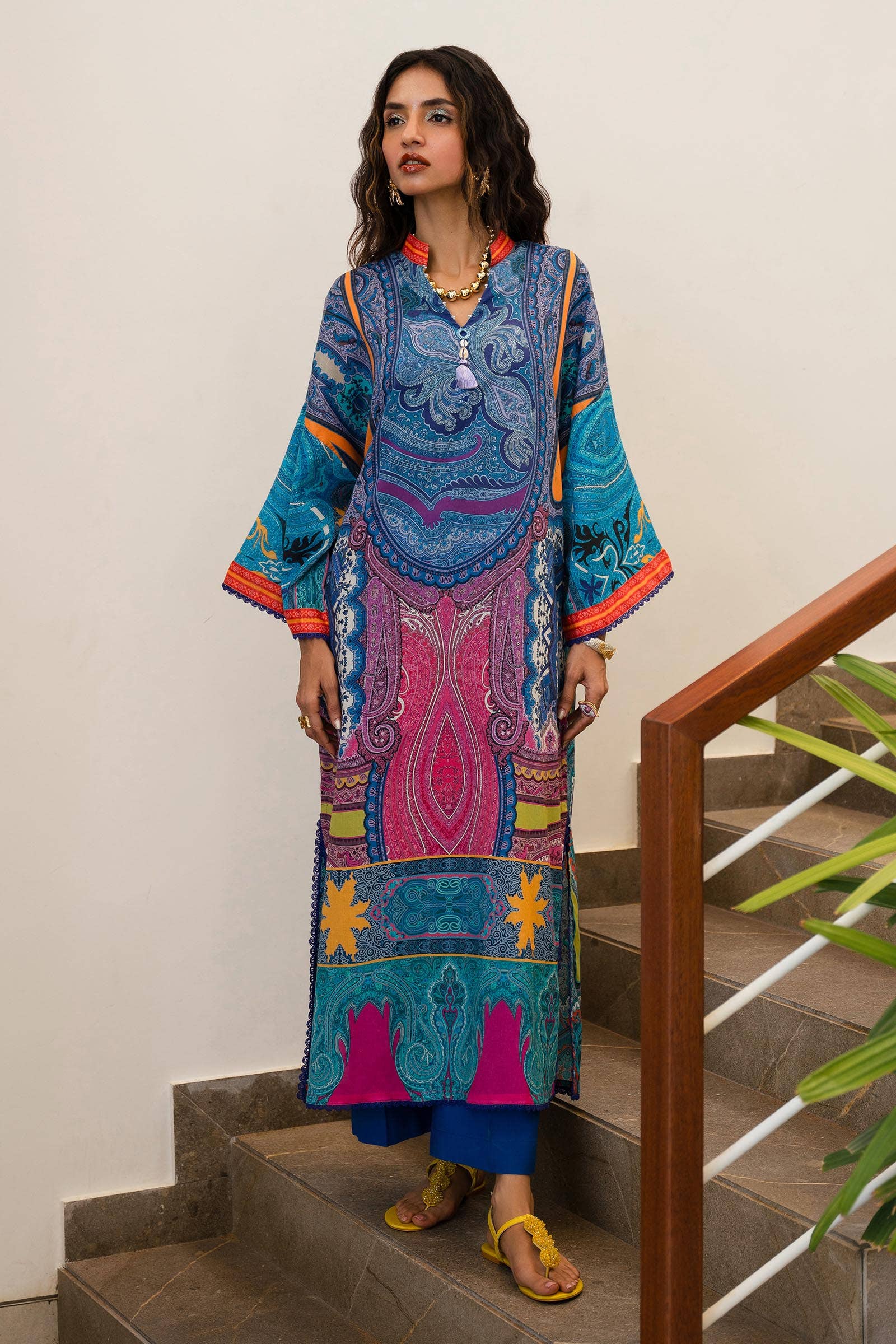 H241-012B-2C | Sana Safinaz | Mahay Spring Lawn 2024