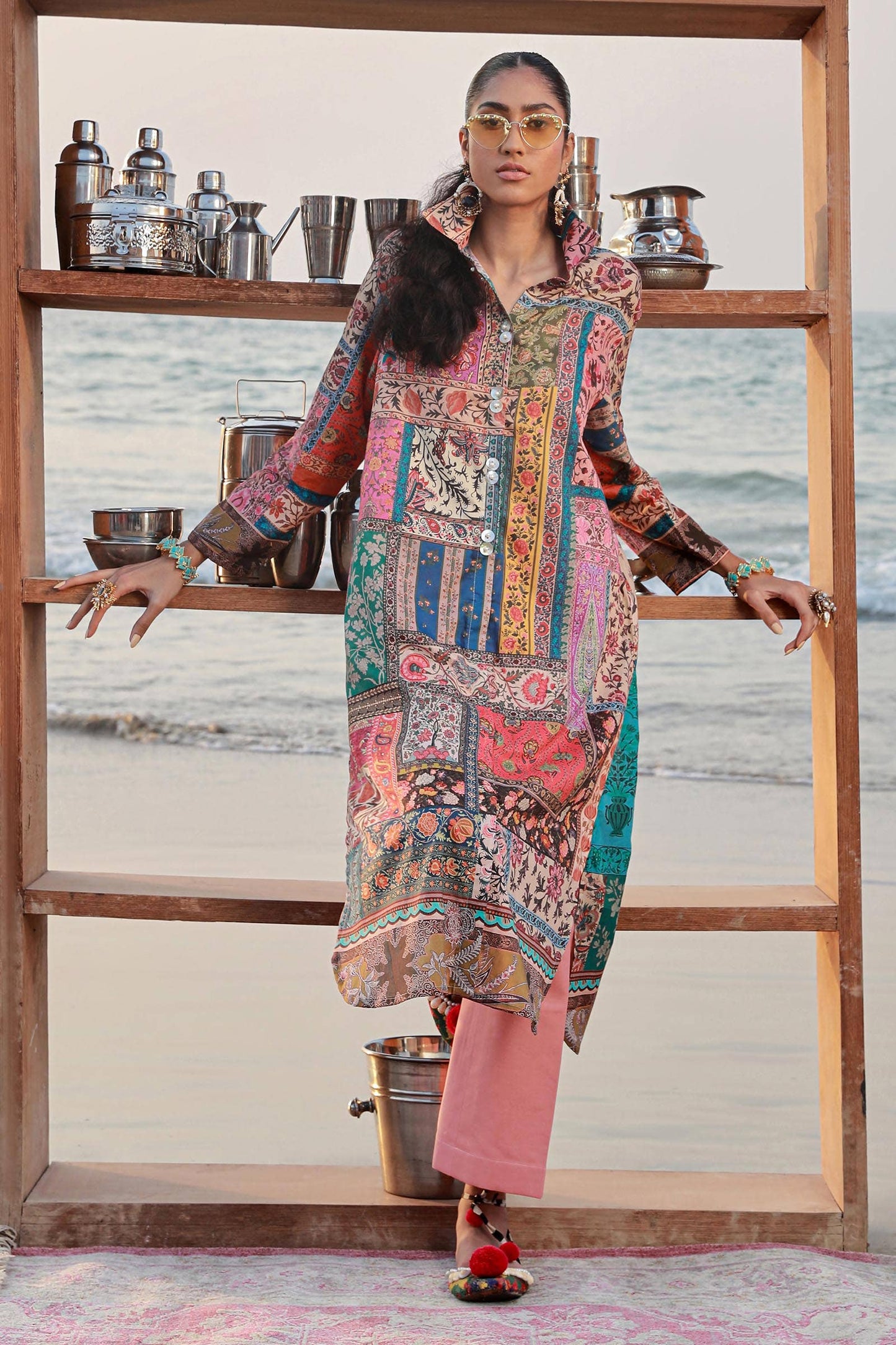H241-014A-2C | Sana Safinaz | Mahay Spring Lawn 2024
