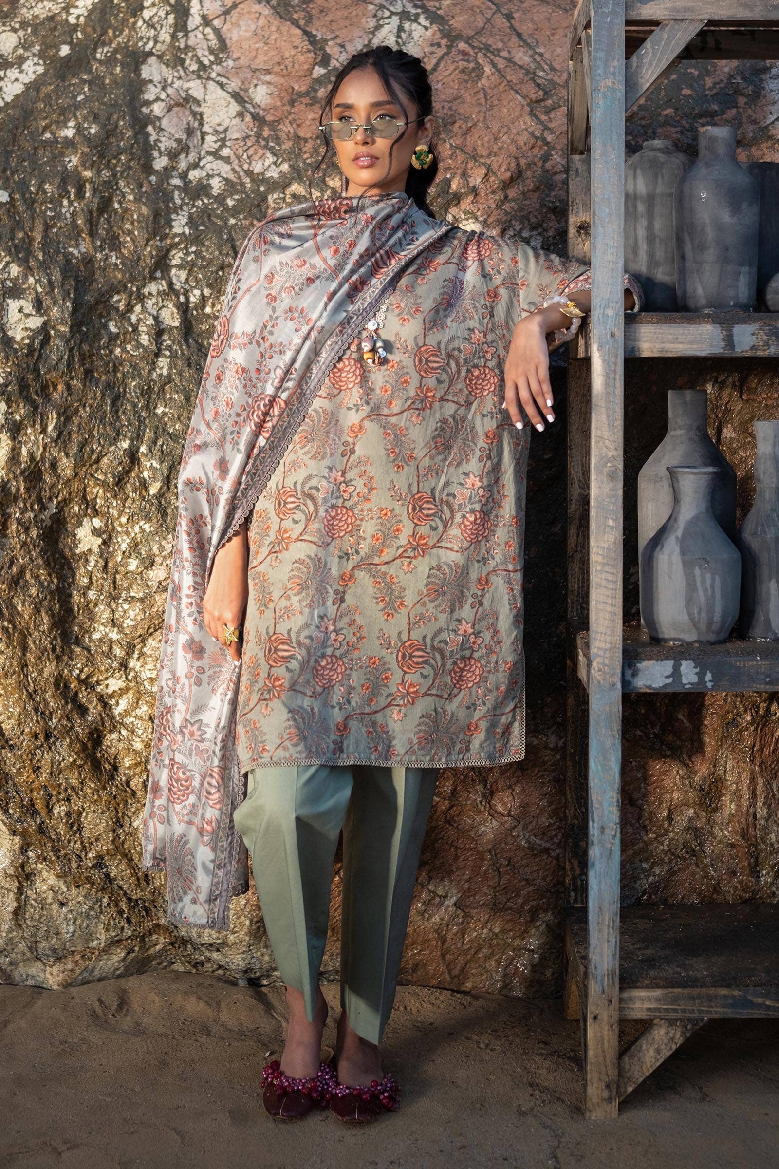 H241-016A-3CK | Sana Safinaz | Mahay Spring Lawn 2024