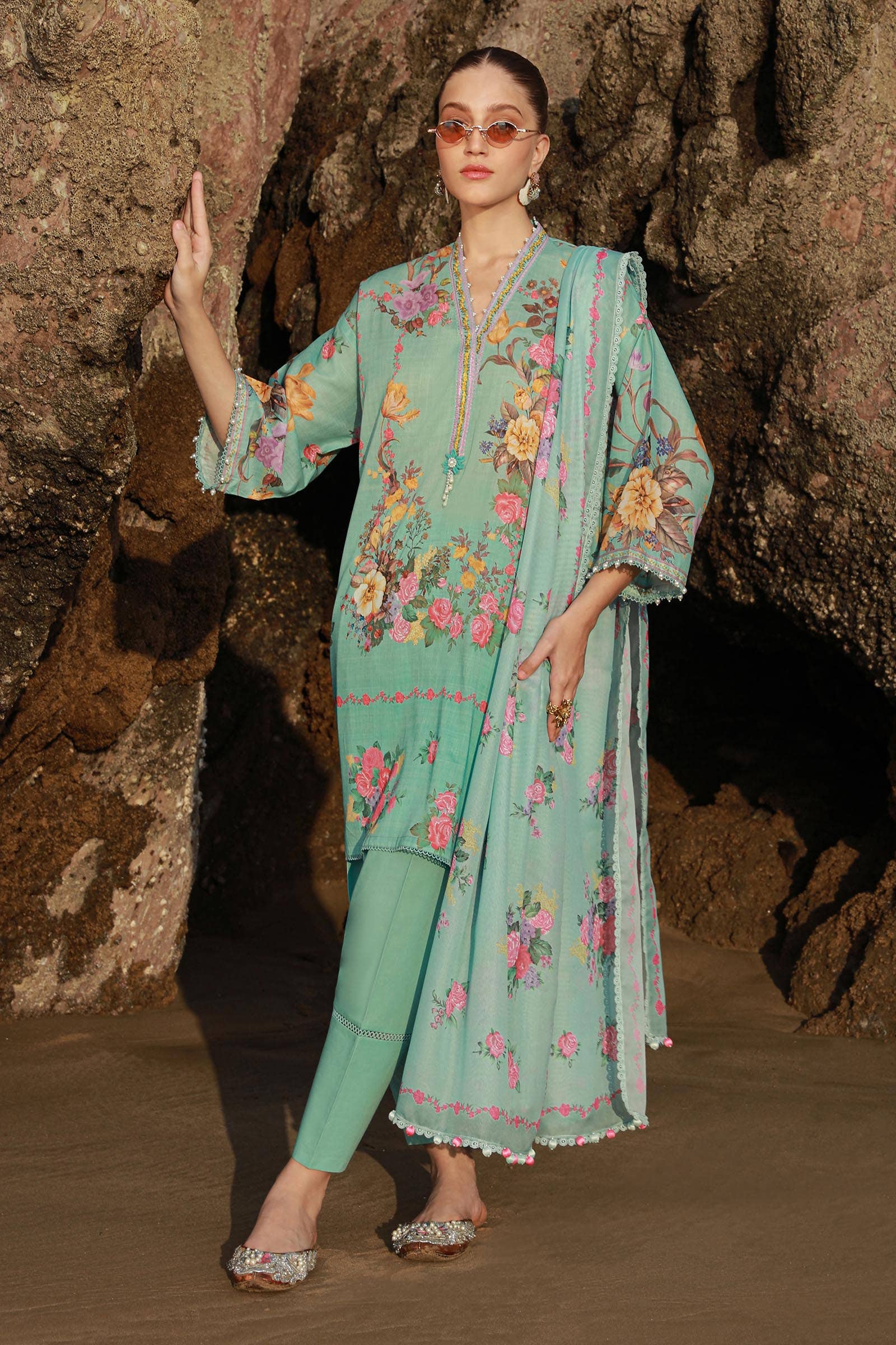H241-026B-3CS | Sana Safinaz | Mahay Spring Lawn 2024