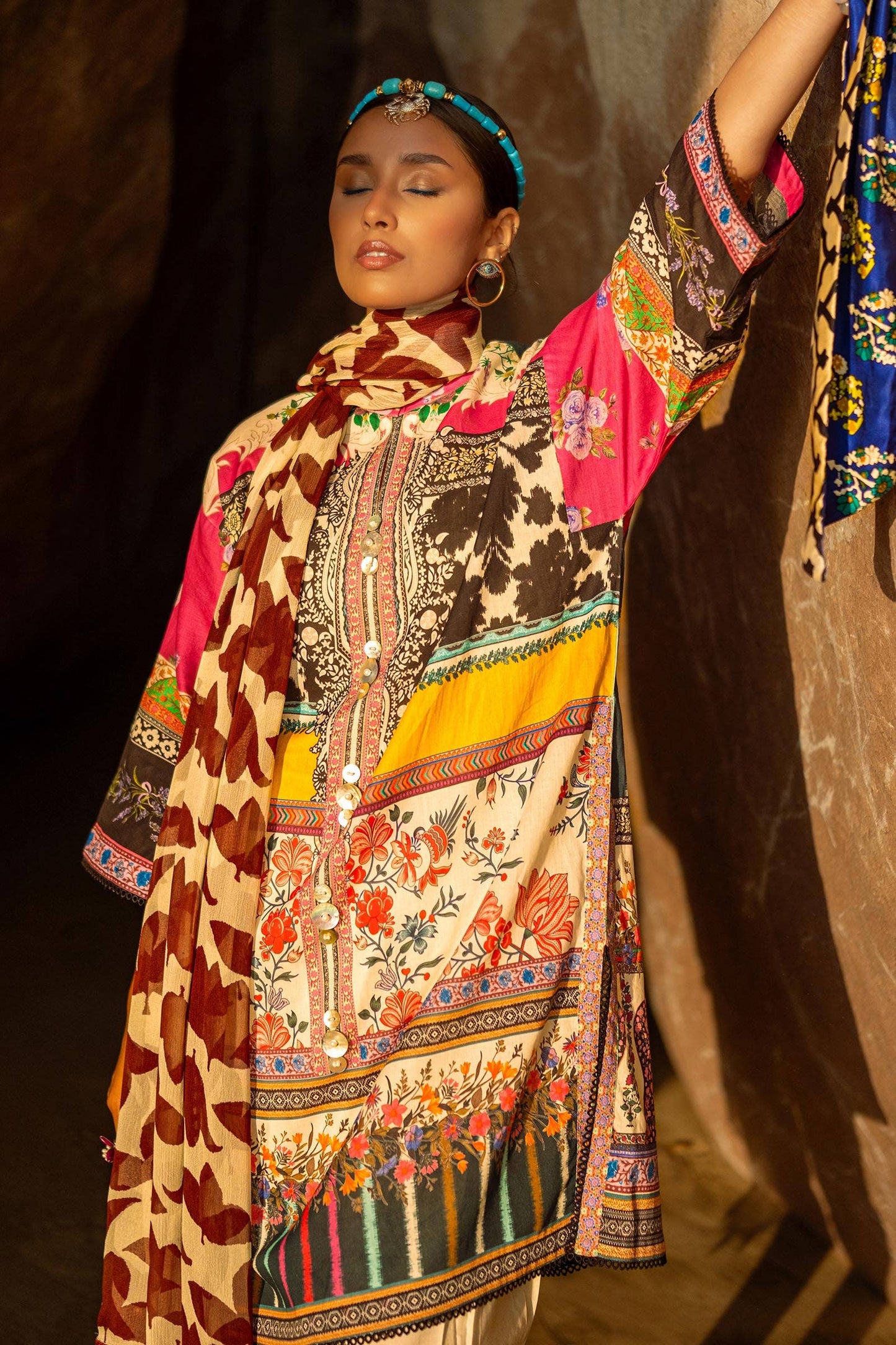 H241-027A-2I | Sana Safinaz | Mahay Spring Lawn 2024