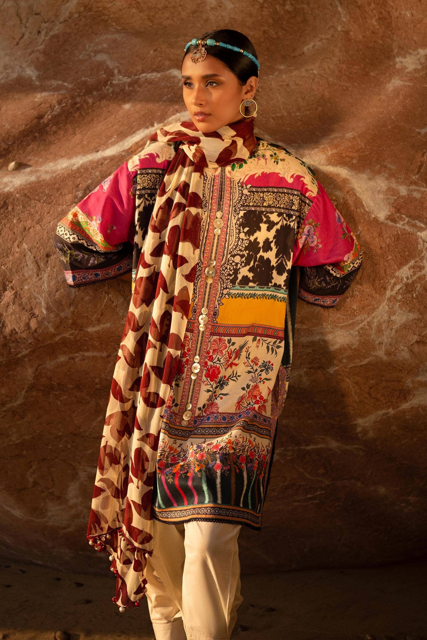 H241-027A-2I | Sana Safinaz | Mahay Spring Lawn 2024