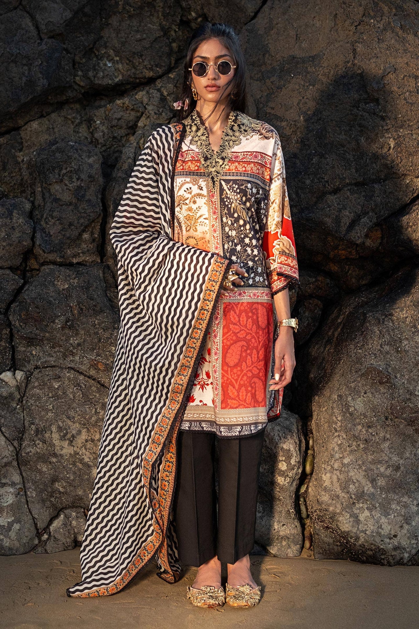 H241-028A-2BG | Sana Safinaz | Mahay Spring Lawn 2024